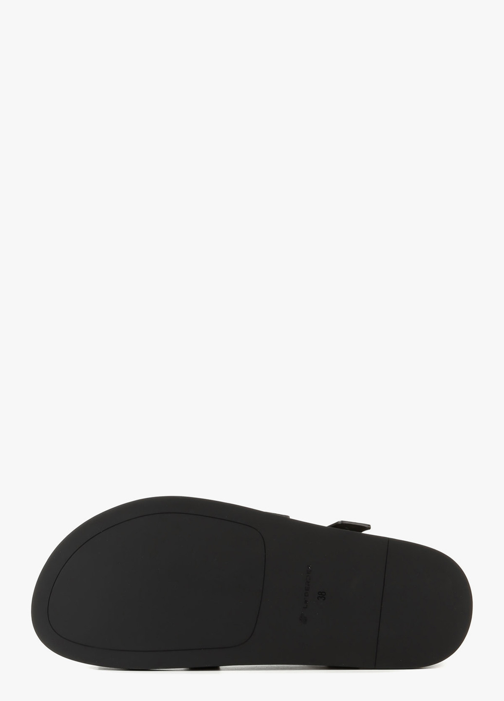 Черные босоножки Le'BERDES с ремешком с пряжкой