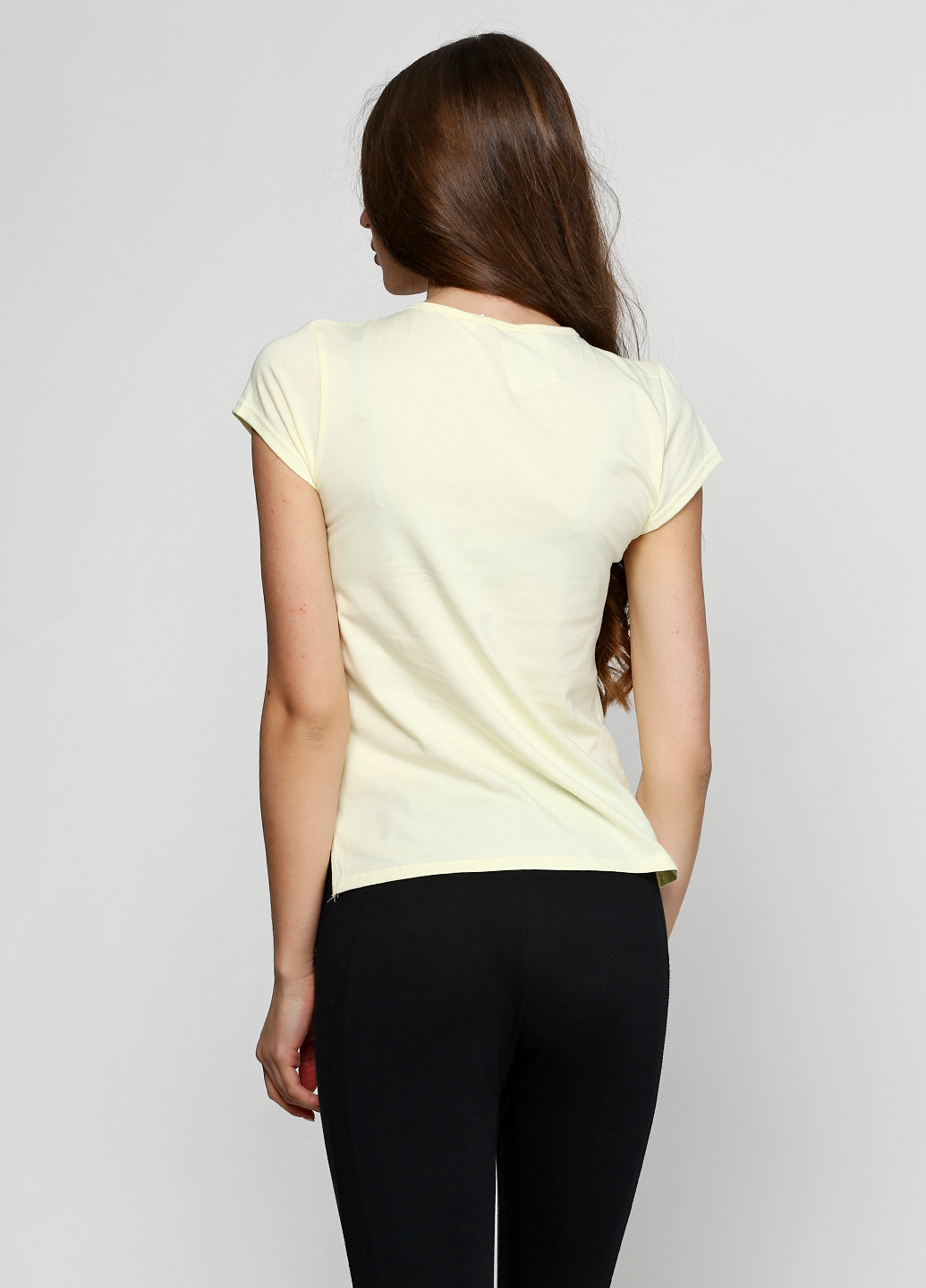 Желтая всесезон футболка с коротким рукавом Трикомир