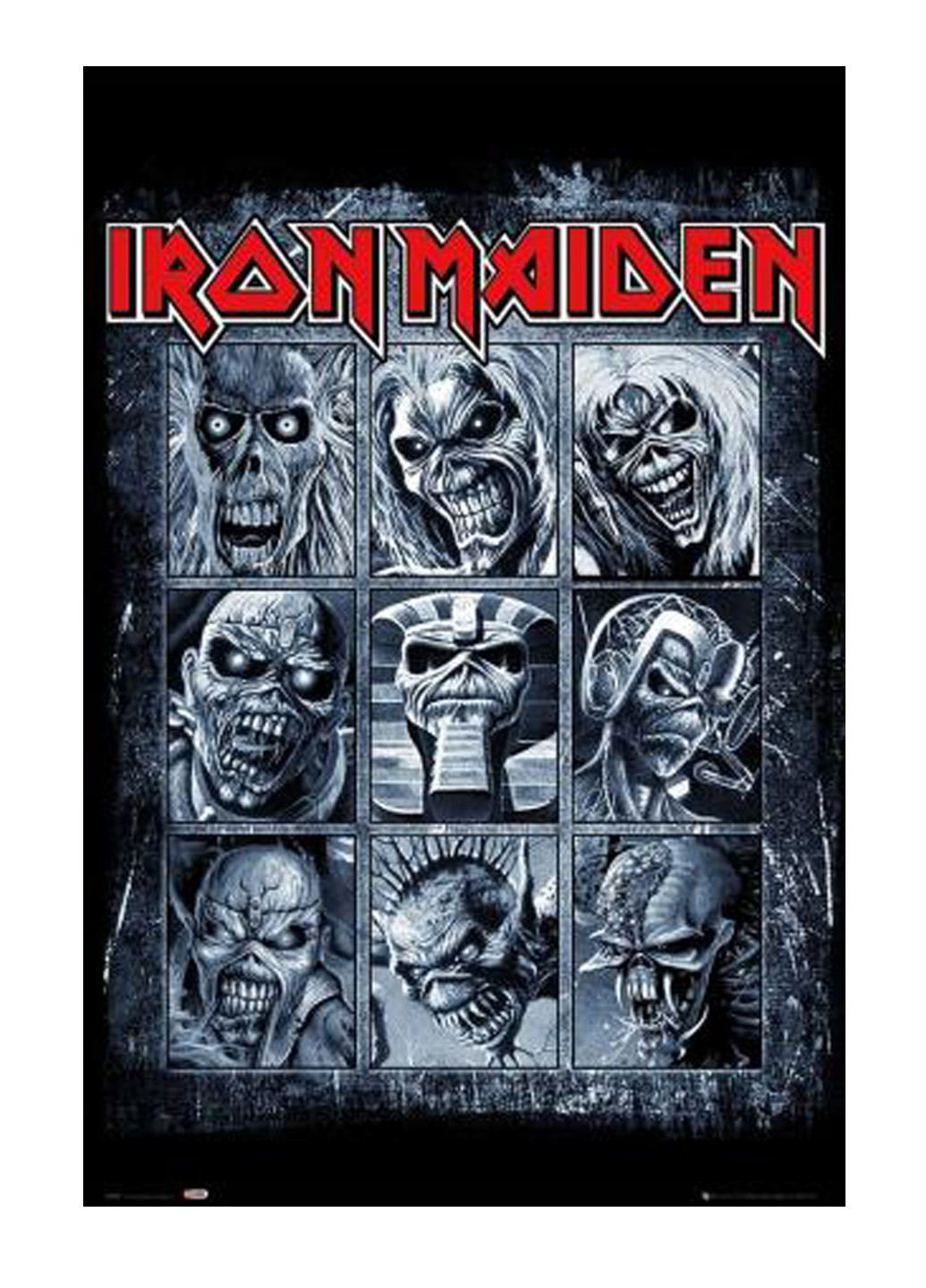 Постер GB eye Iron Maiden - Eddies Gbeye (221793638)