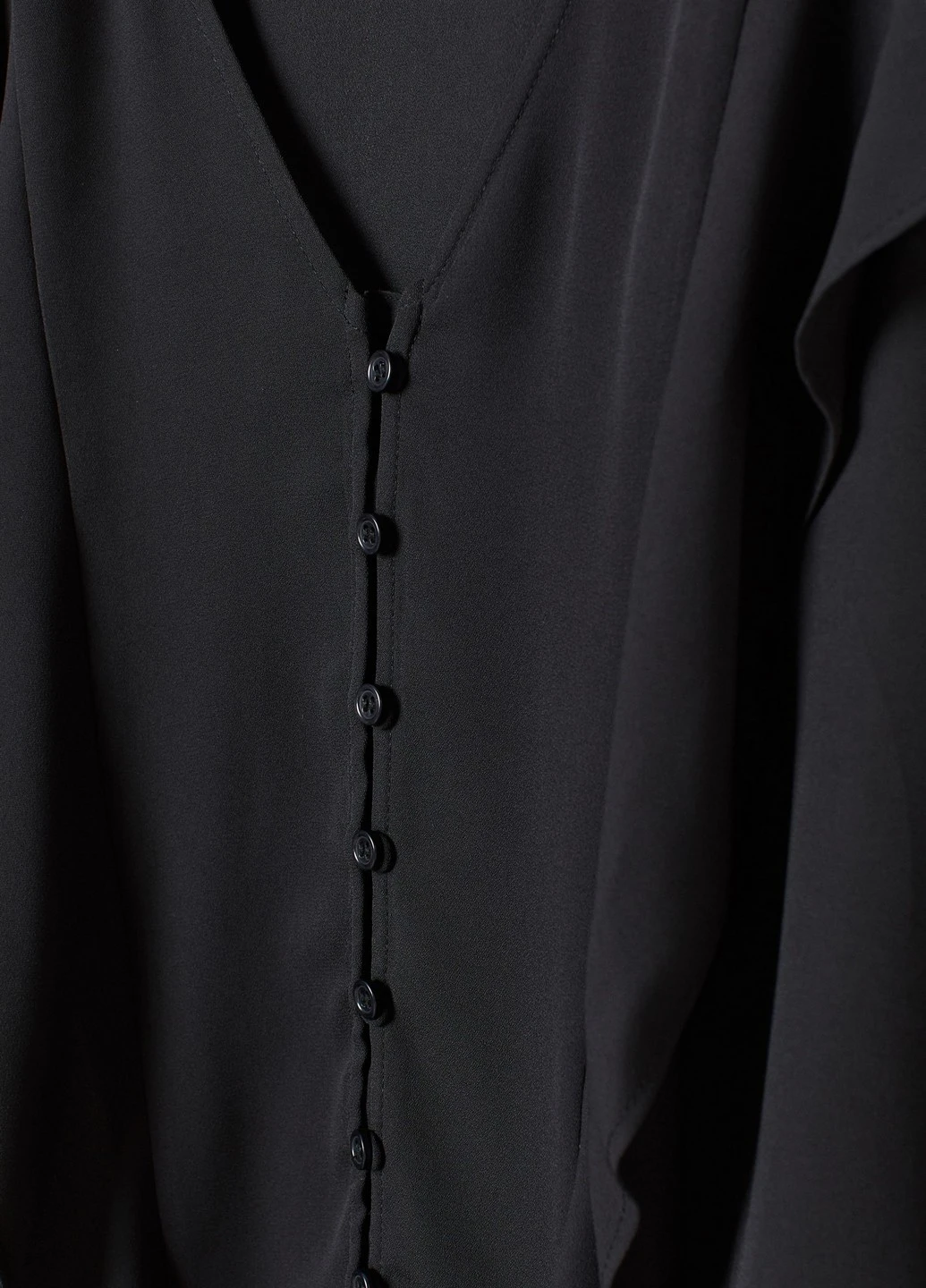 Чёрная блузка H&M