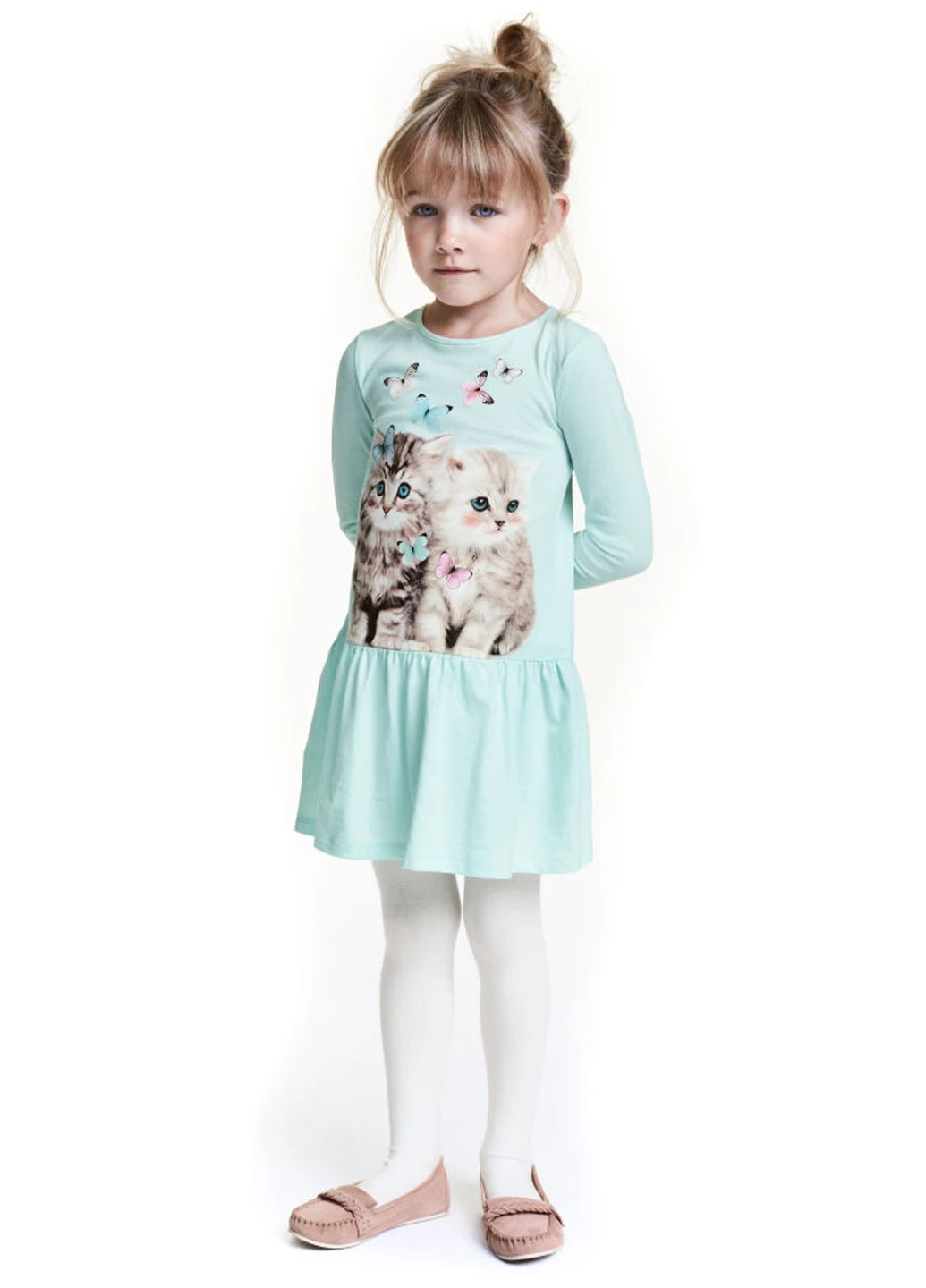 М'ятна сукня H&M (96011741)