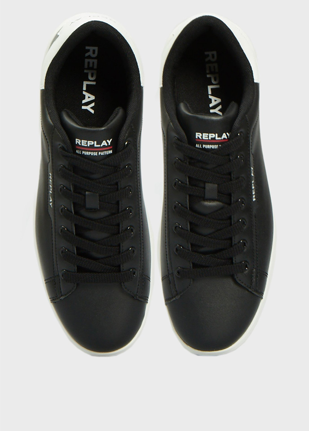 Черные всесезонные кроссовки Replay