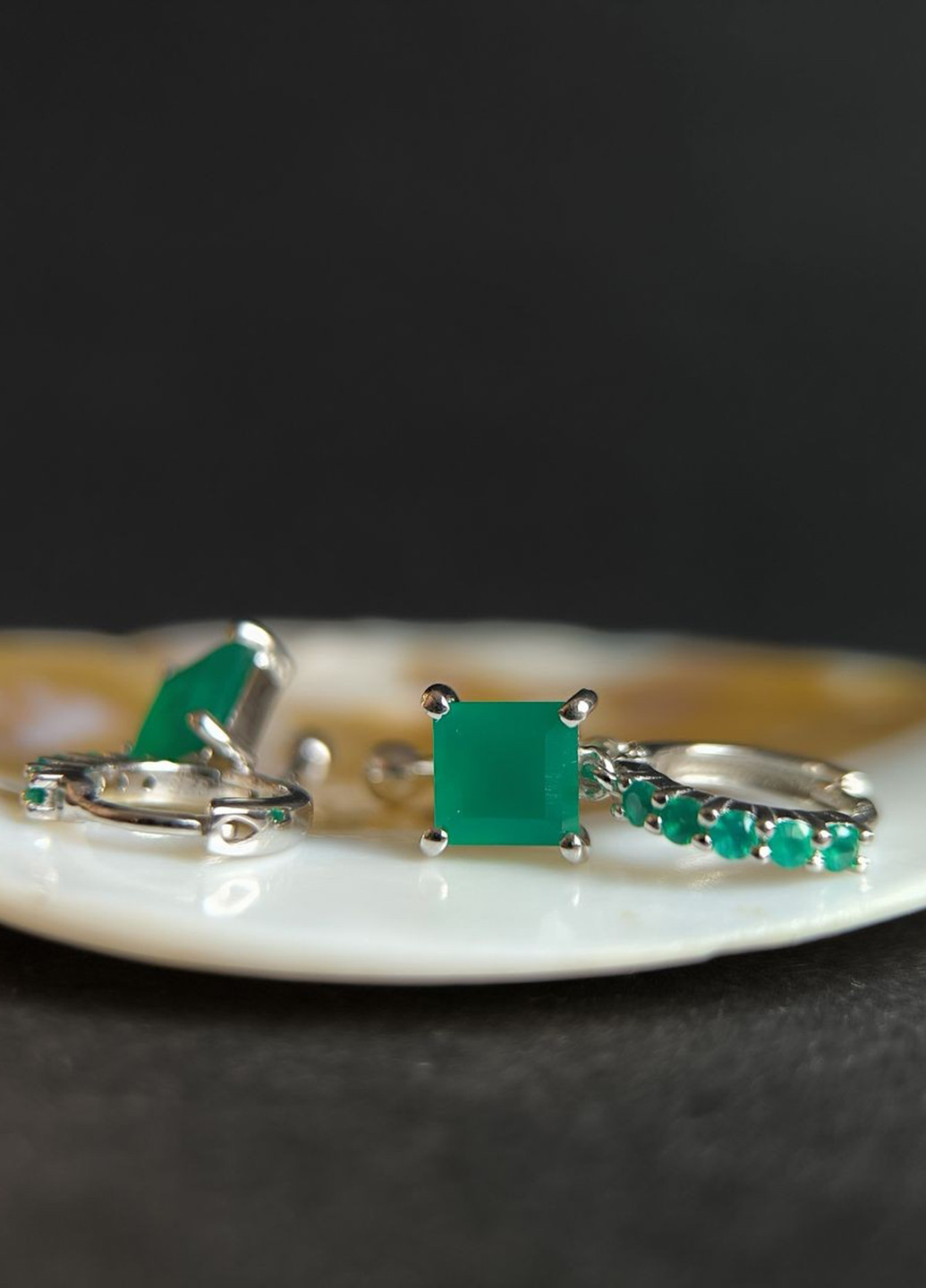 Серьги Silver Flame (369649357)