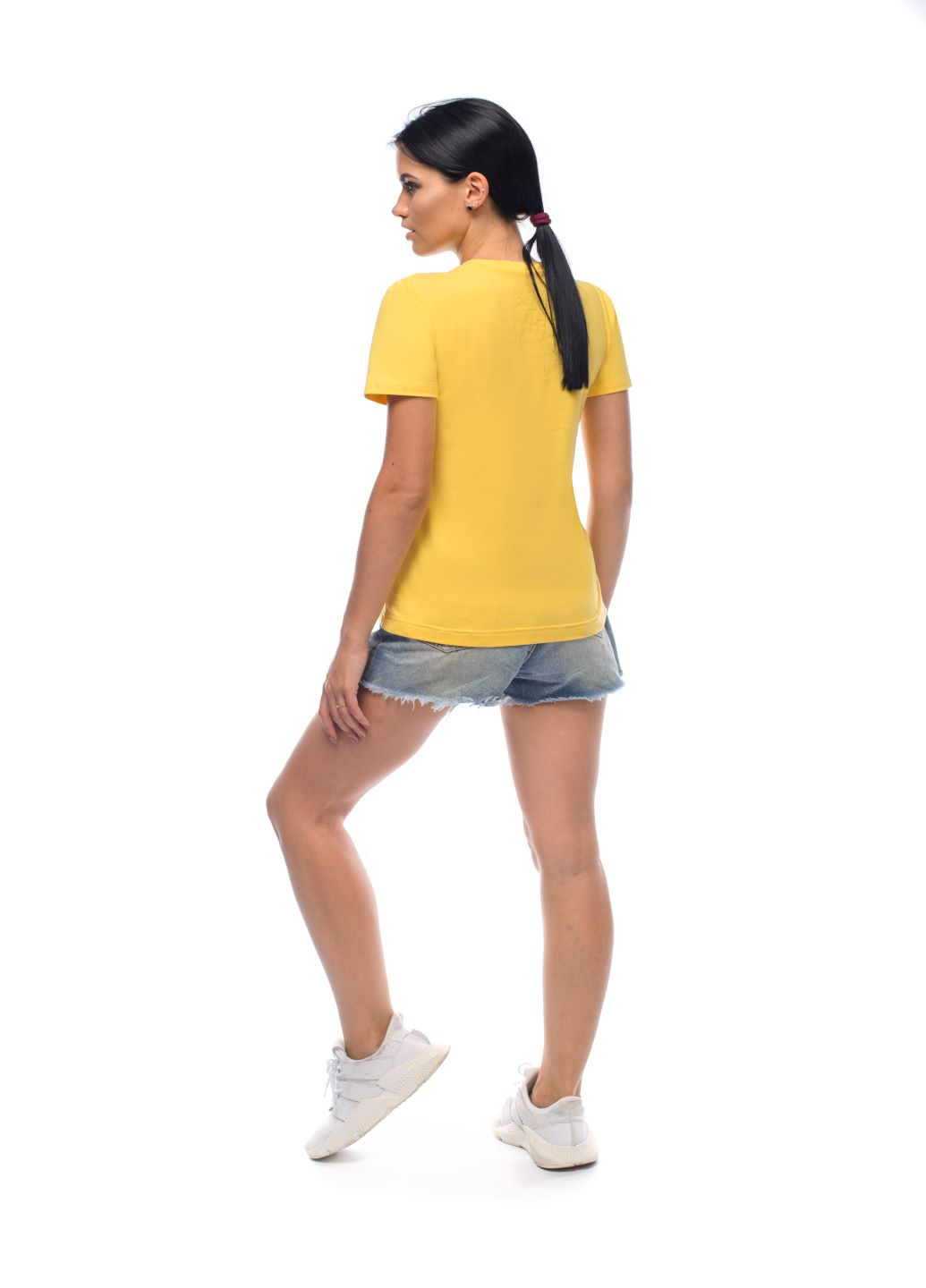 Желтая всесезон футболка SVTR