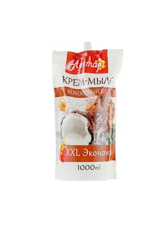 Крем-мыло жидкое Нектар Кокосовый рай 1 л No Brand (247619528)