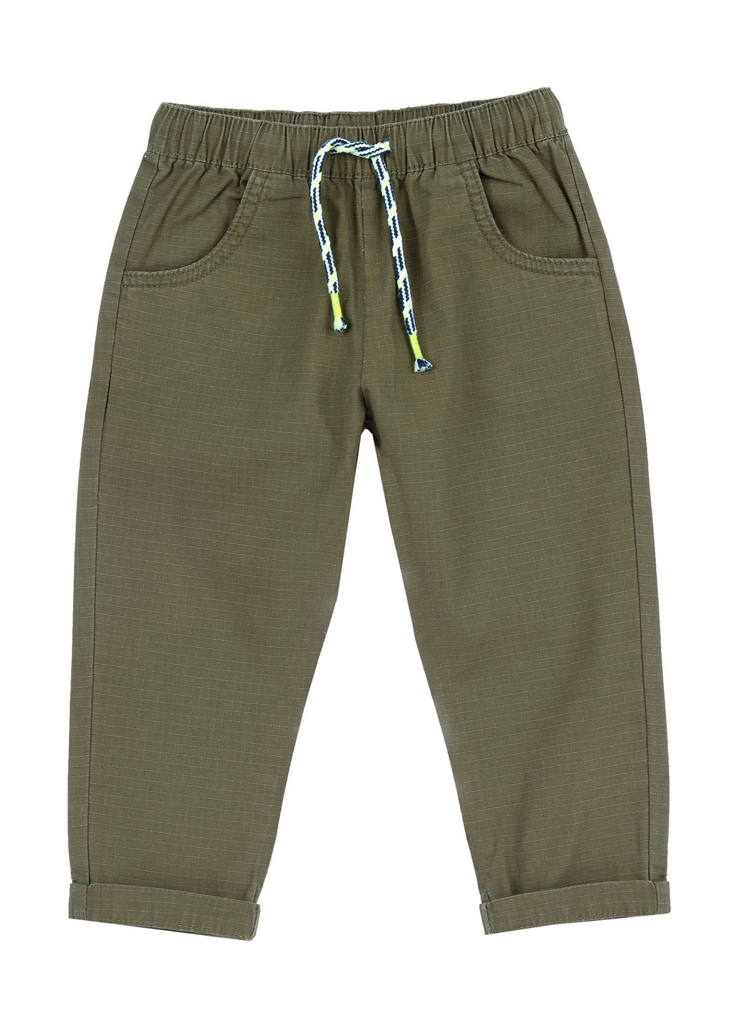 Оливковые кэжуал демисезонные брюки джоггеры Chicco