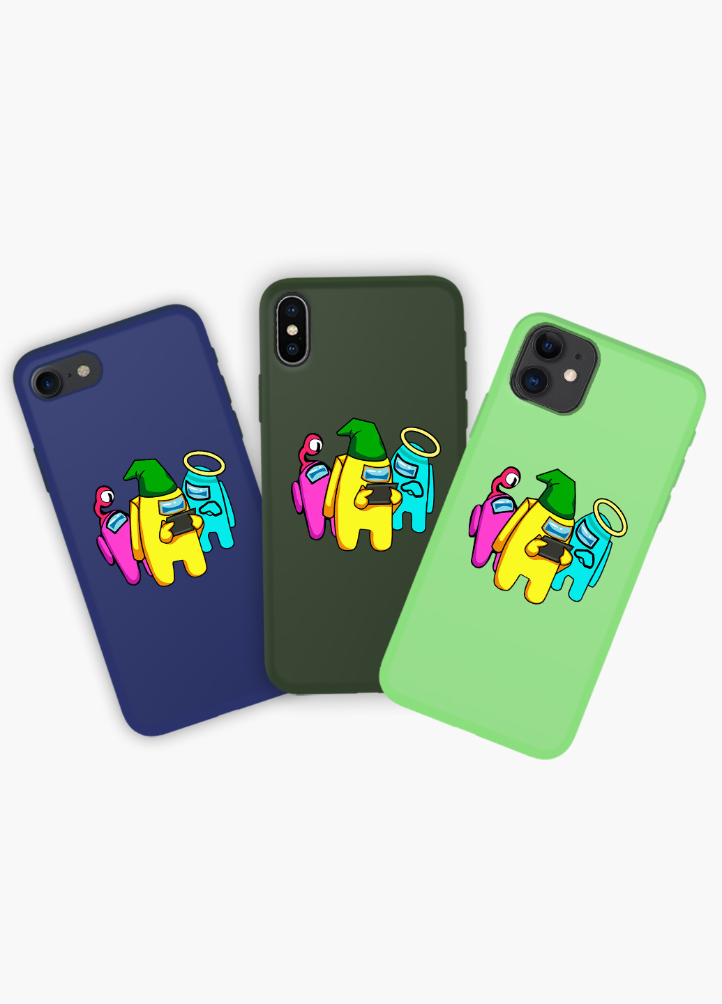 Чохол силіконовий Apple Iphone X Амонг Ас (Among Us) (6129-2418) MobiPrint (219566228)