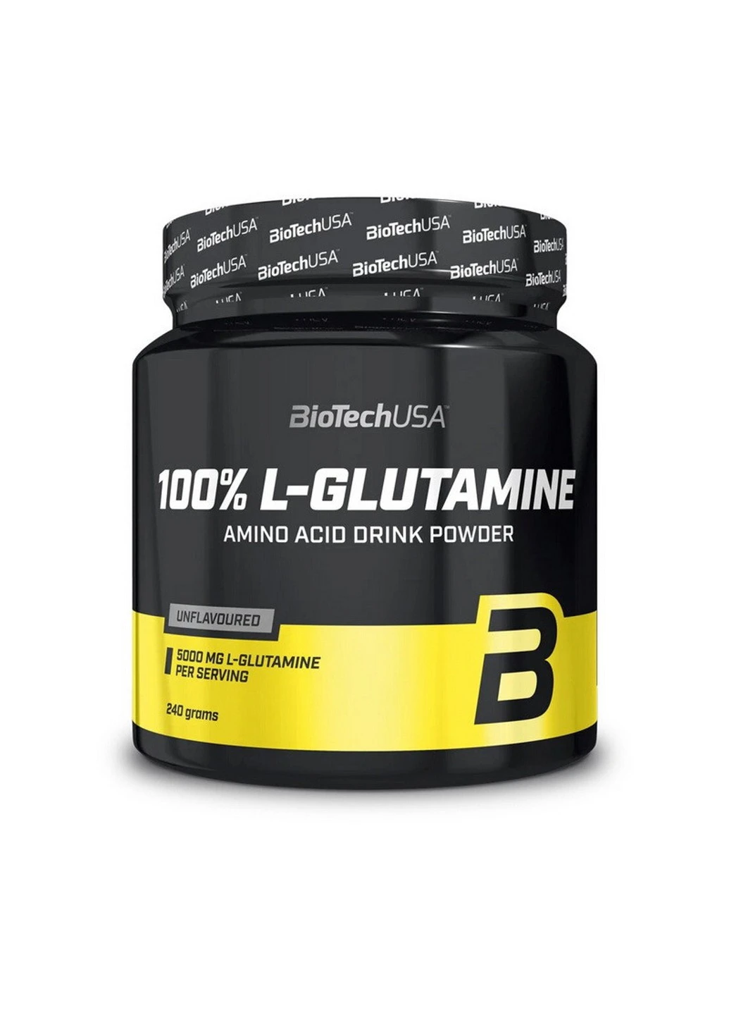 Глютамін BioTech 100% L-Glutamine 240 г біотеч Biotechusa (255362182)