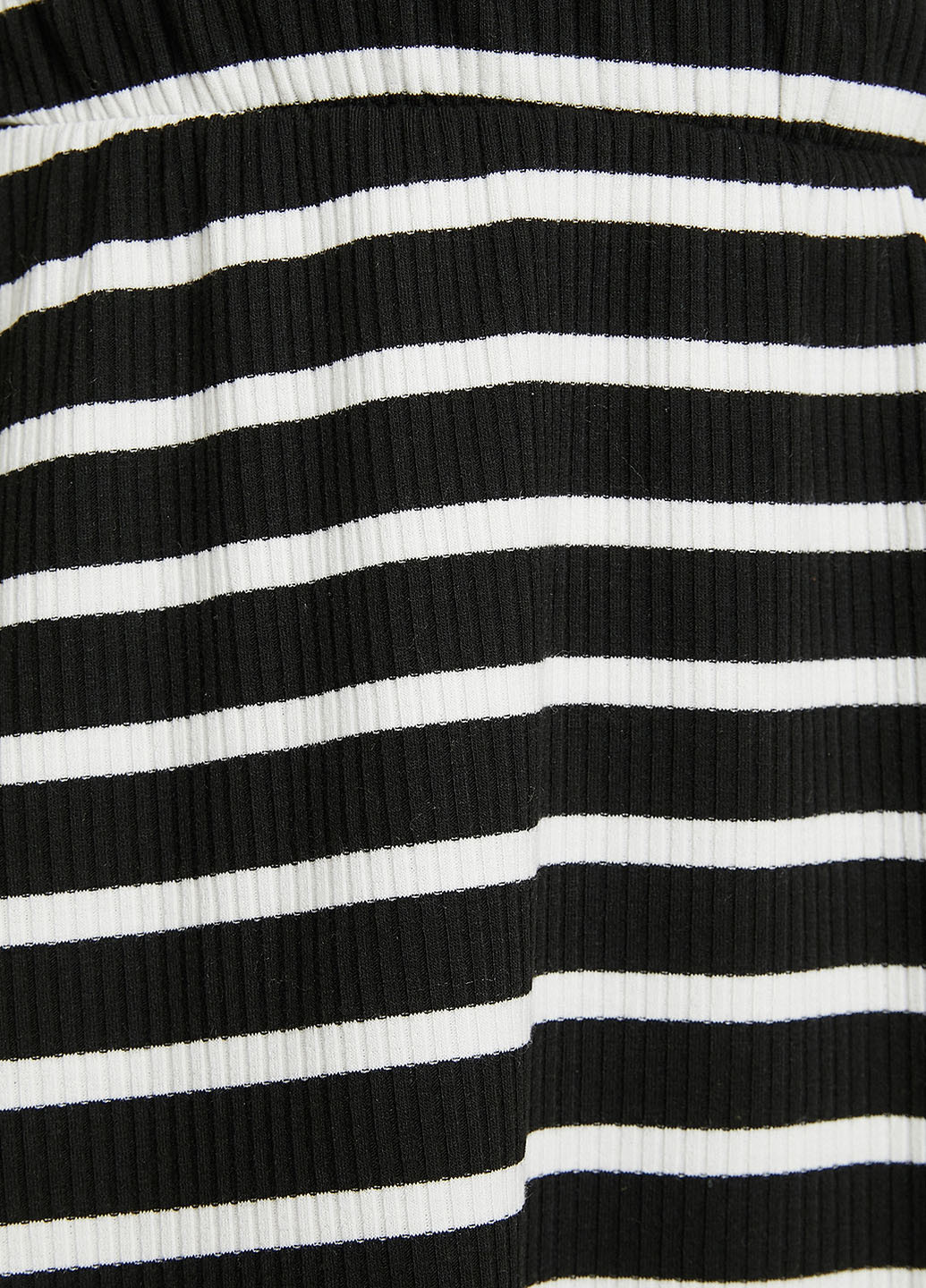 Чорно-білий кежуал сукня кльош KOTON в смужку