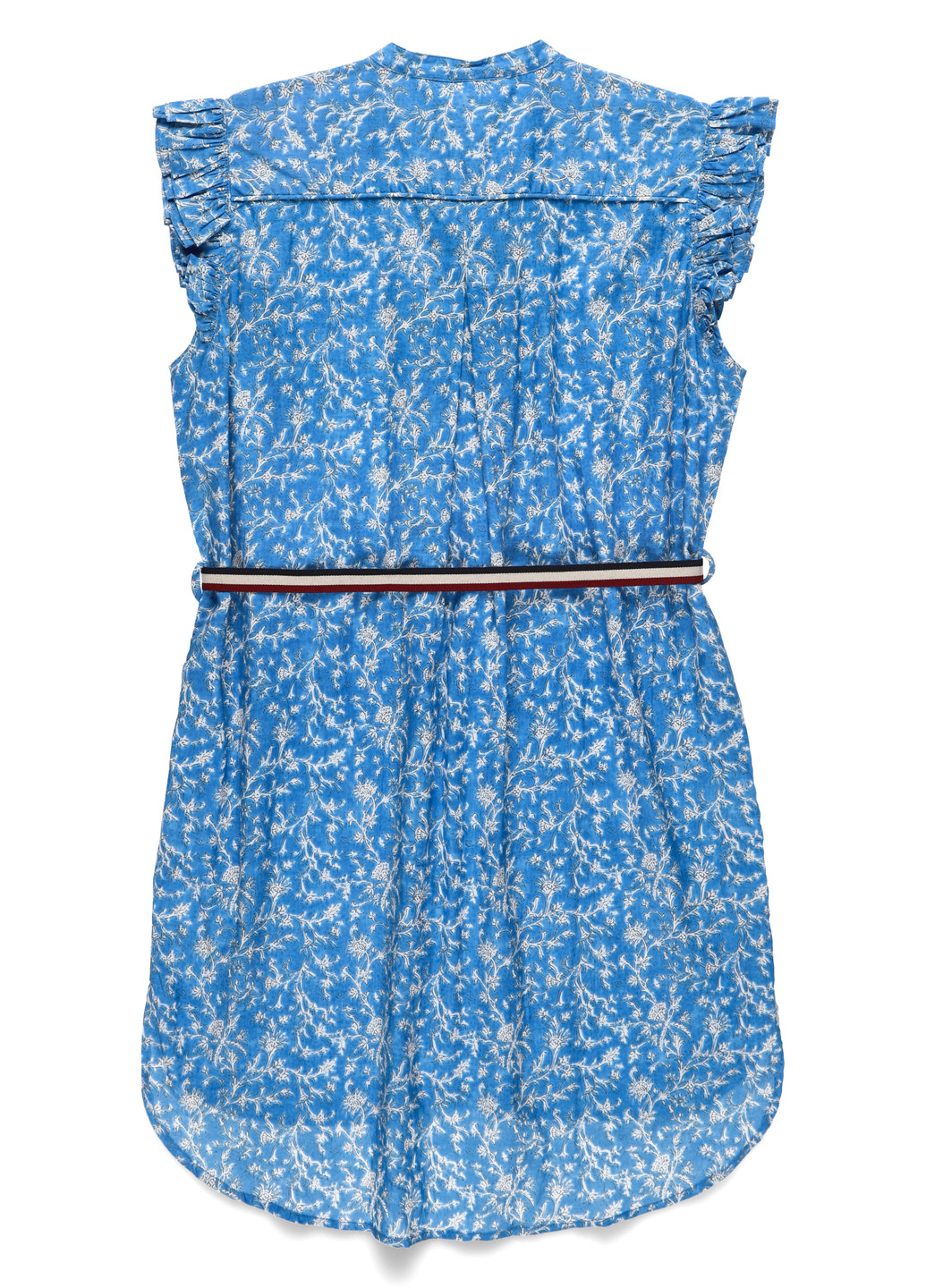 Синее кэжуал платье Becksondergaard с цветочным принтом