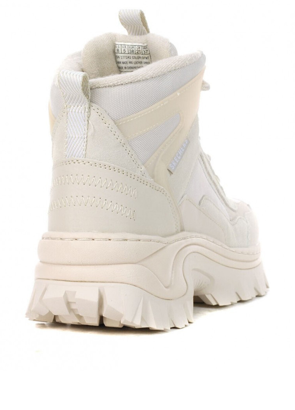 Зимние ботинки Skechers без декора из искусственной кожи