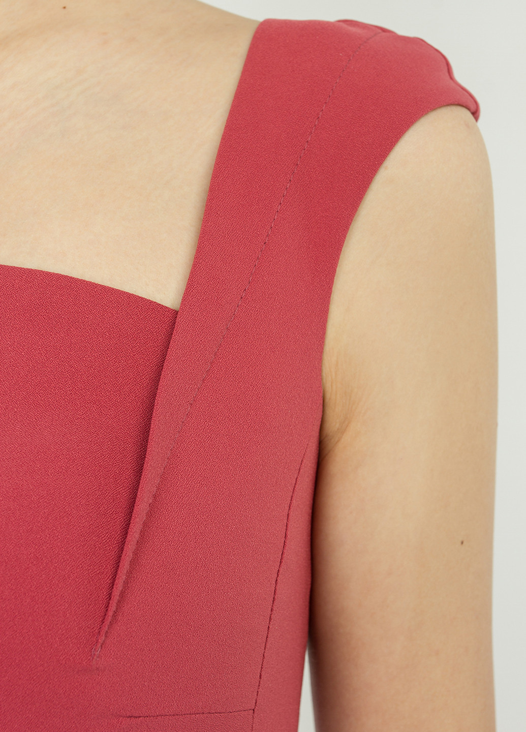 Комплект (блуза, юбка) BGL Комплект (блуза и юбка) юбочный красный кэжуал вискоза, полиамид, эластан
