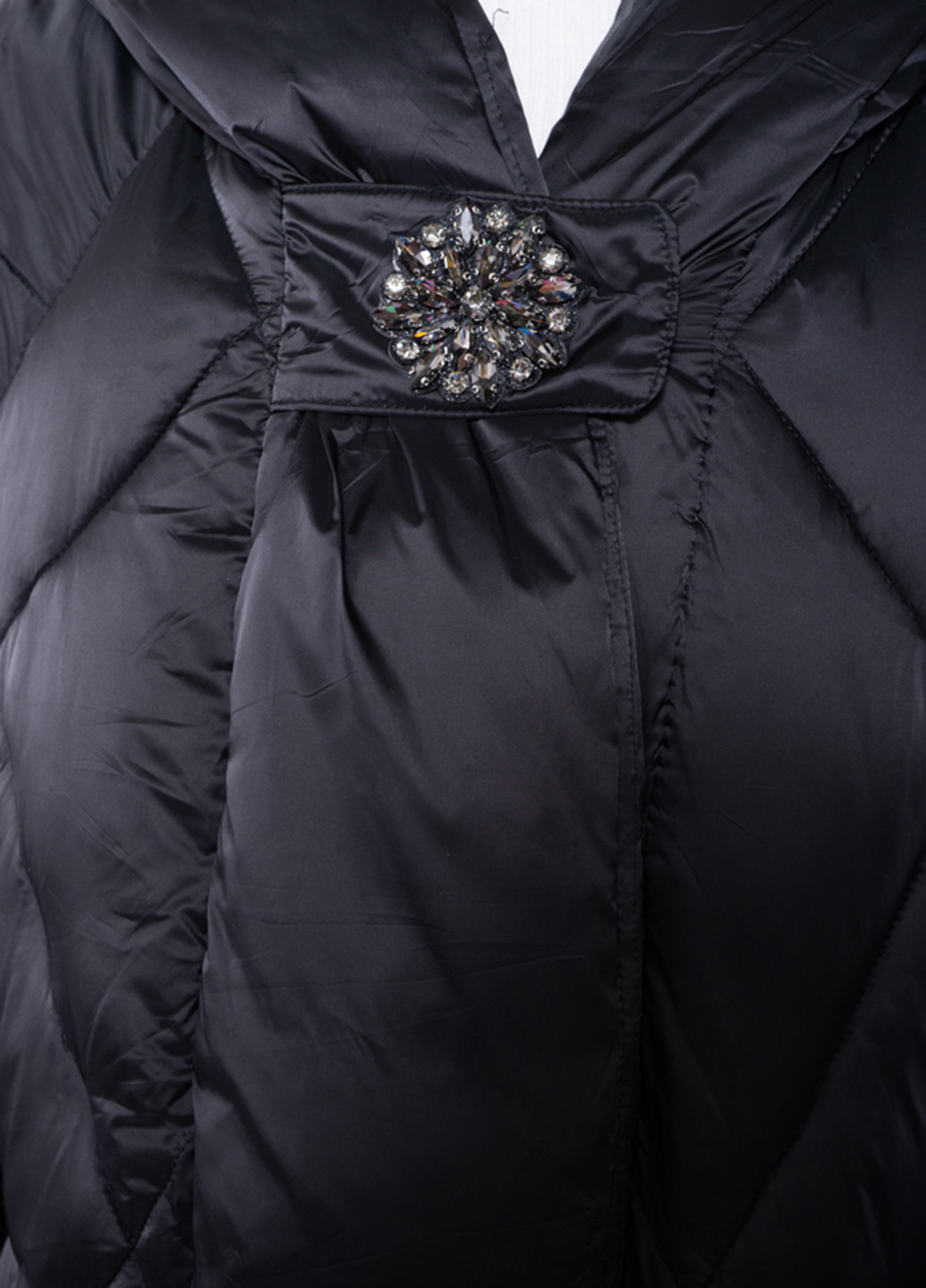 Черная зимняя куртка куртка-одеяло Time of Style