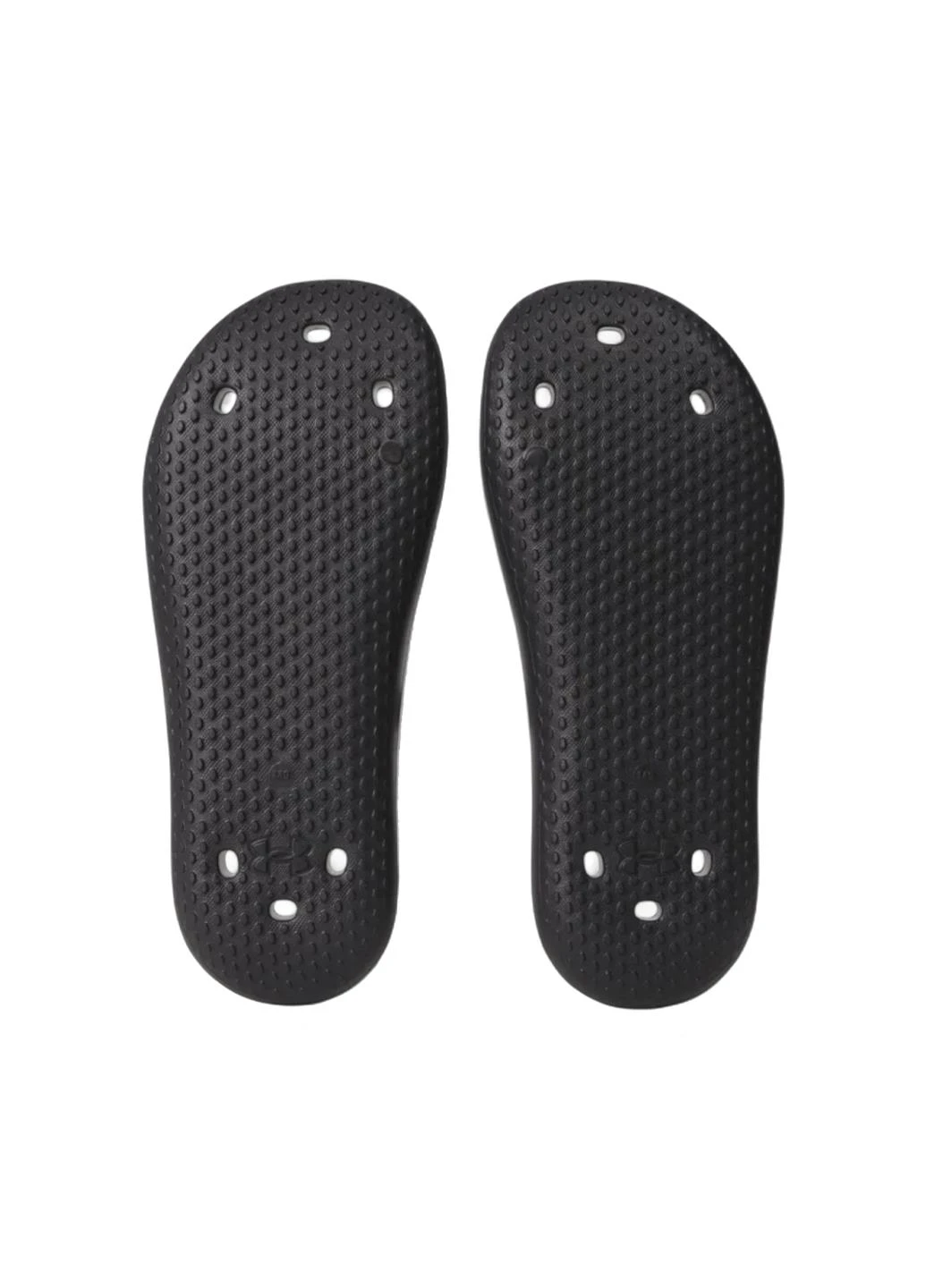 Черные шлепанцы 3028095-001 Under Armour с логотипом