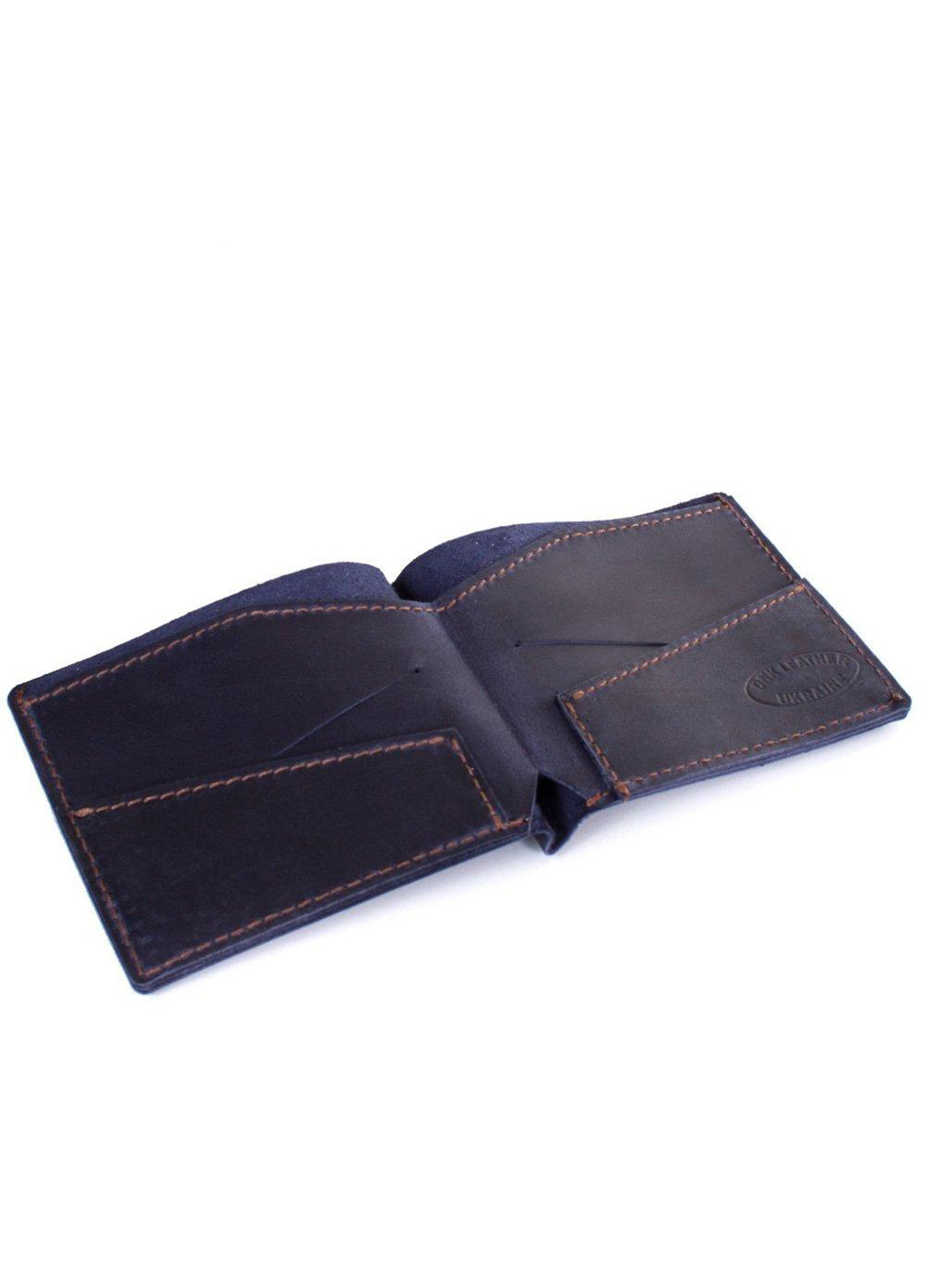Чоловіче шкіряне портмоне 11,5х9,2х1 см DNK Leather (195770993)