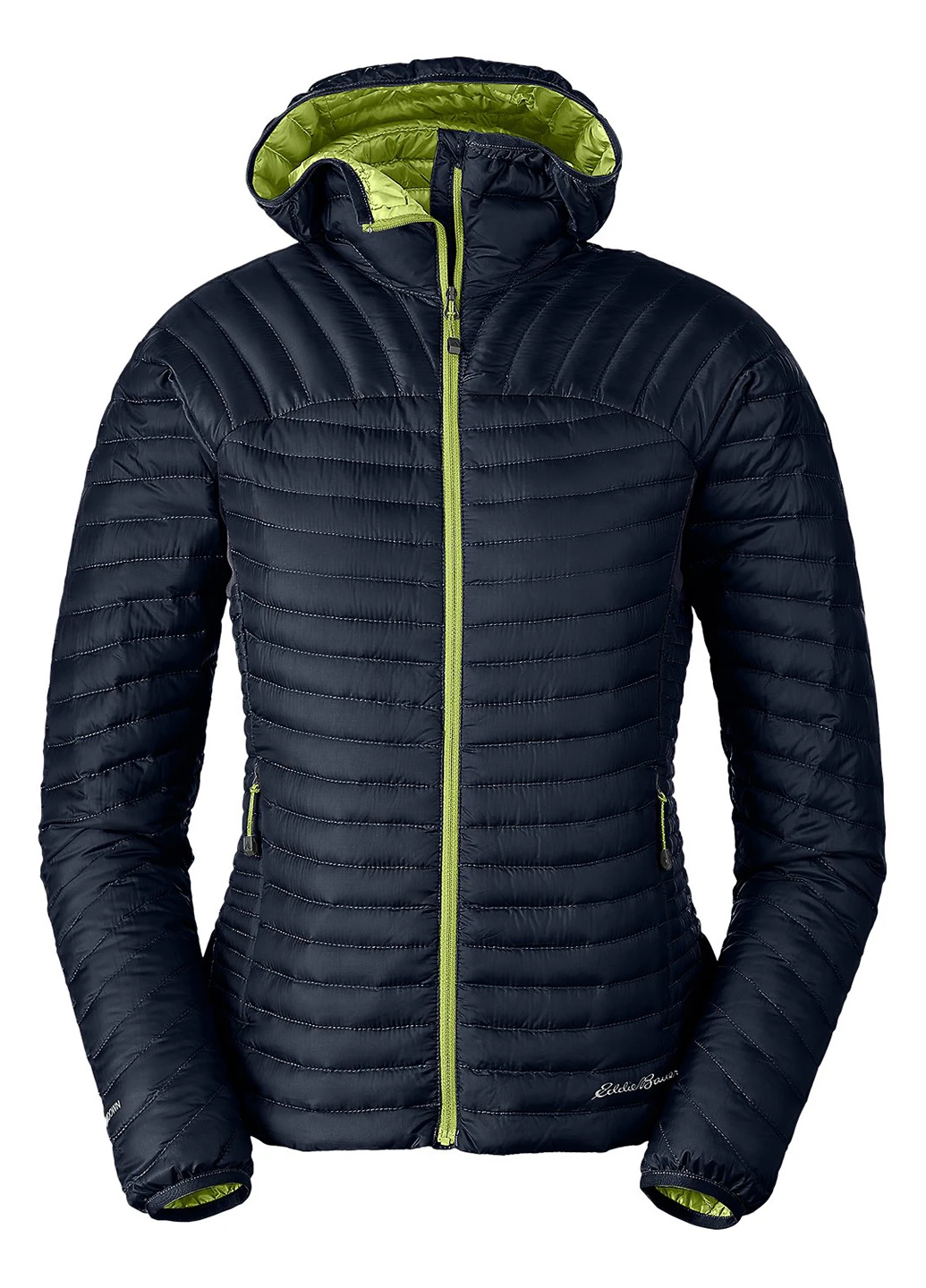 Темно-синій зимній Пуховик Eddie Bauer