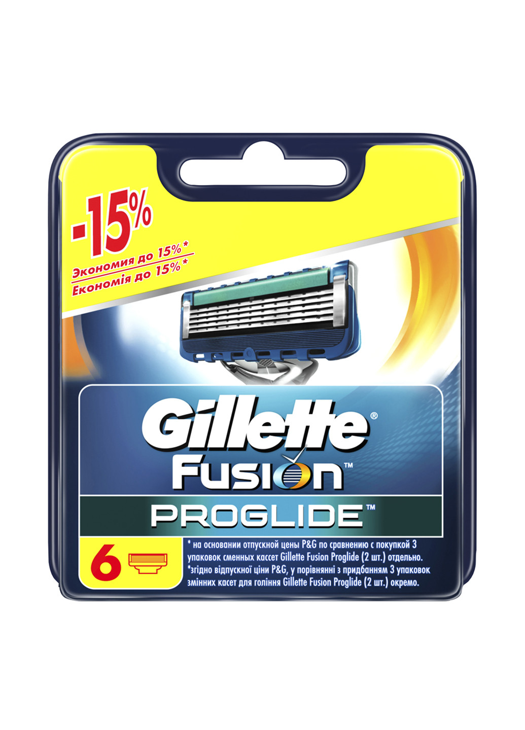 Змінний картридж Fusion ProGlide (6 шт.) Gillette (69675527)