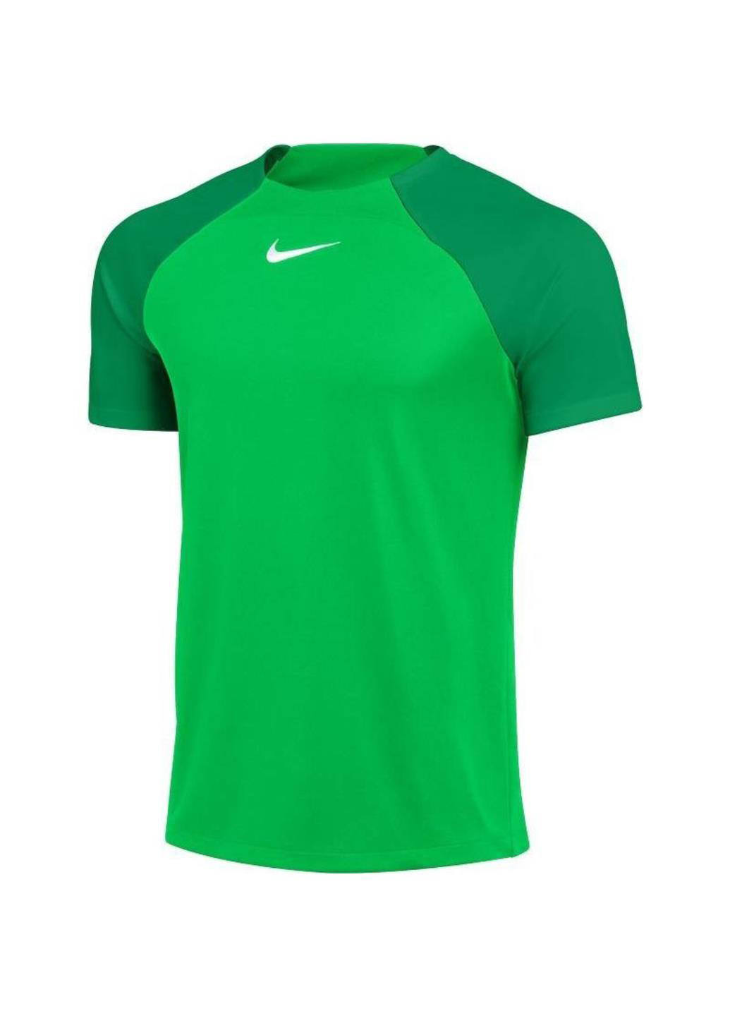 Зеленая демисезонная футболка dh9225-329 Nike DF Adacemy Pro SS TOP