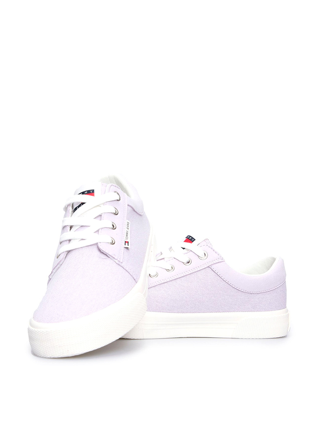 Сиреневые кеды Tommy Jeans