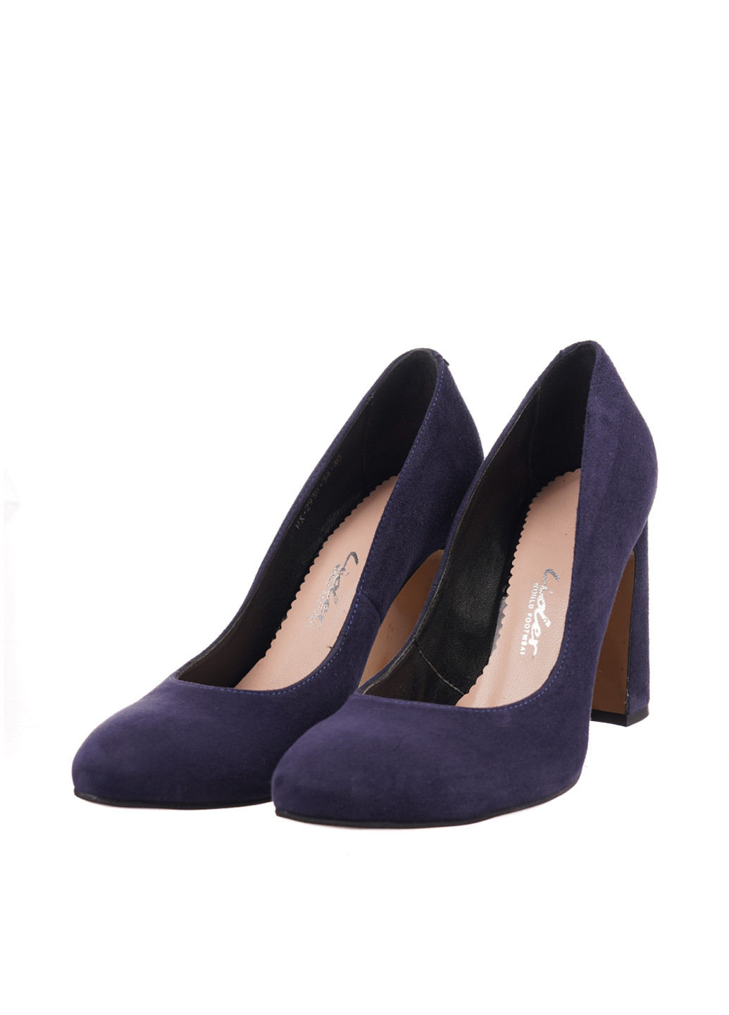 Lider Туфли лодочки темно-синий з натуральная замша, — демисезон (322578803)