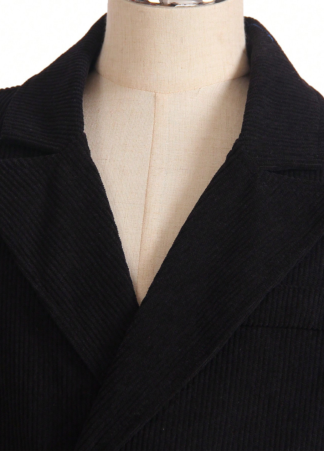 Черный демисезонный костюм (пиджак, брюки) брючный SHEIN