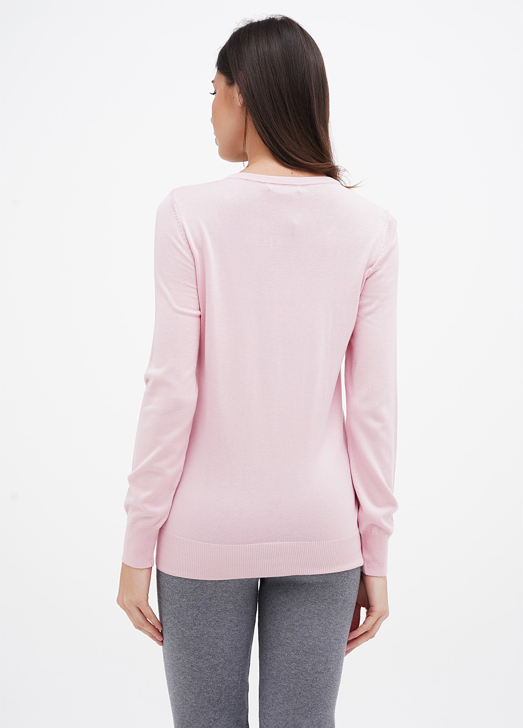 Пудровий демісезонний пуловер пуловер Sassofono