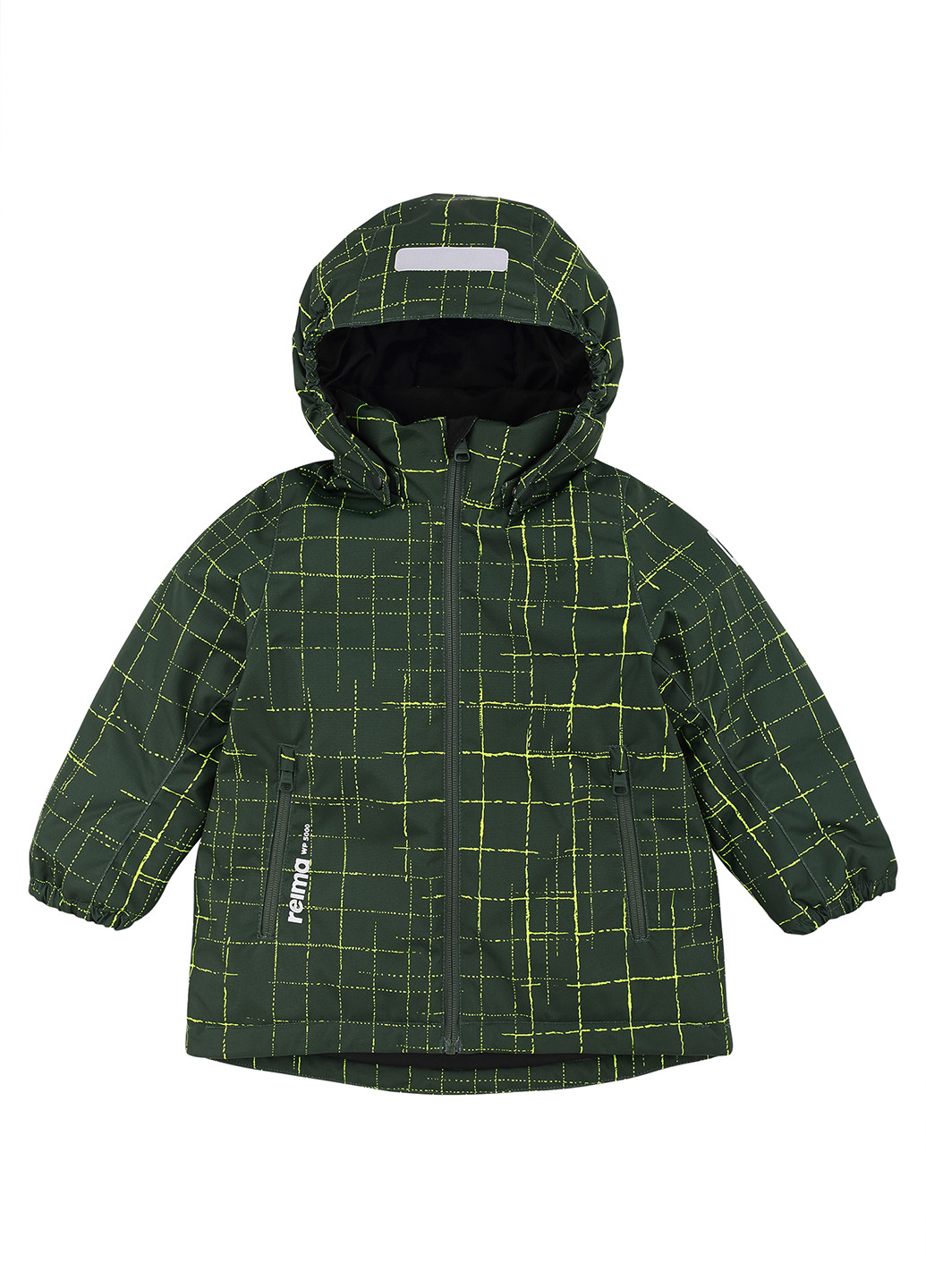 Темно-зеленая зимняя куртка Reima