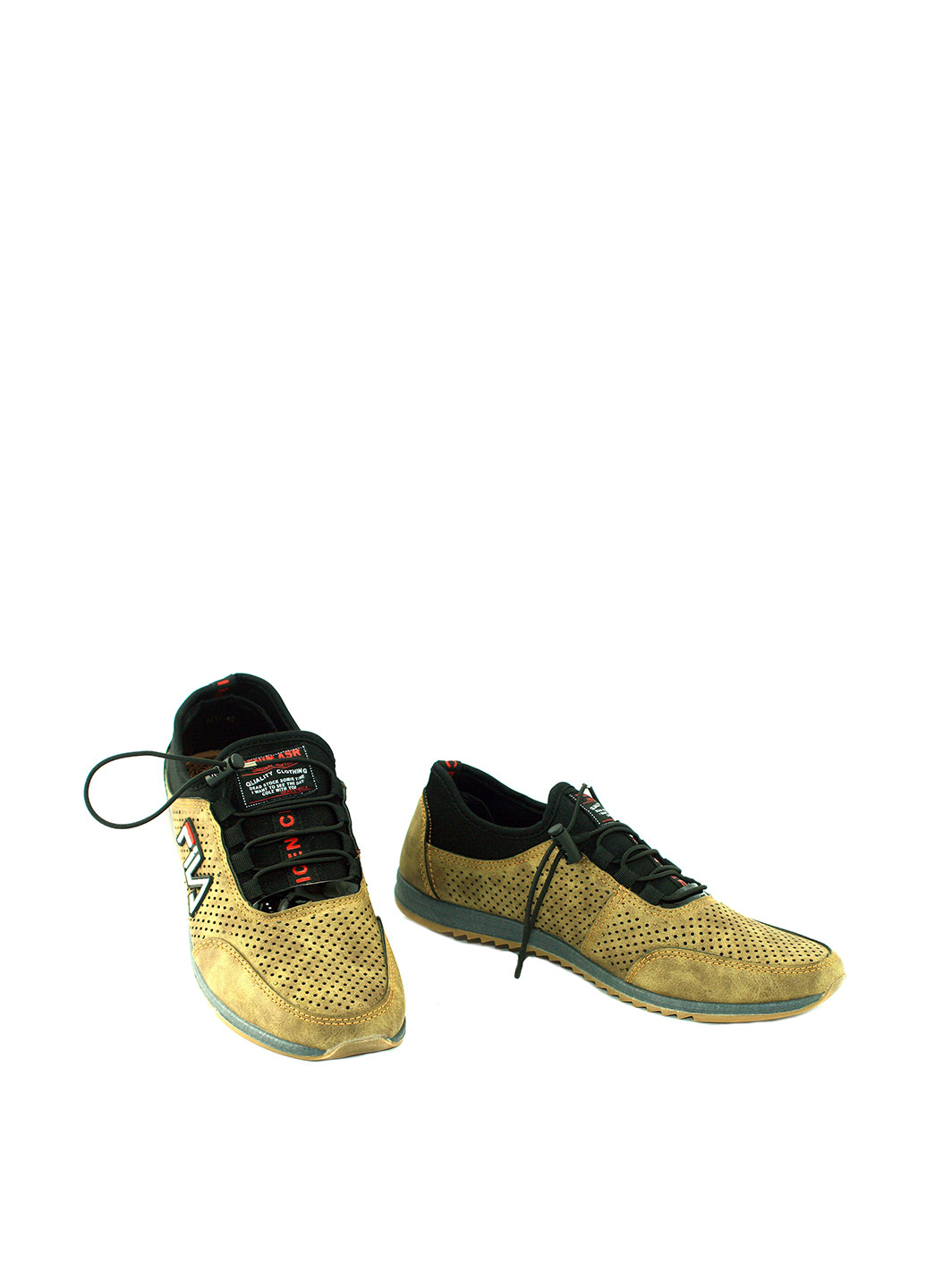 Бежевые летние кроссовки No Brand