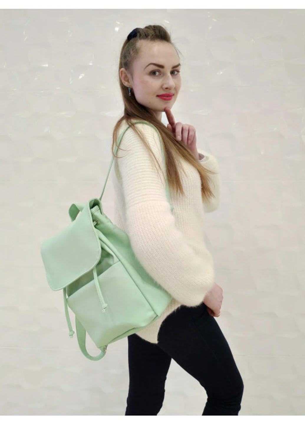 Жіночий рюкзак 30х12х25 см Sambag (210476204)