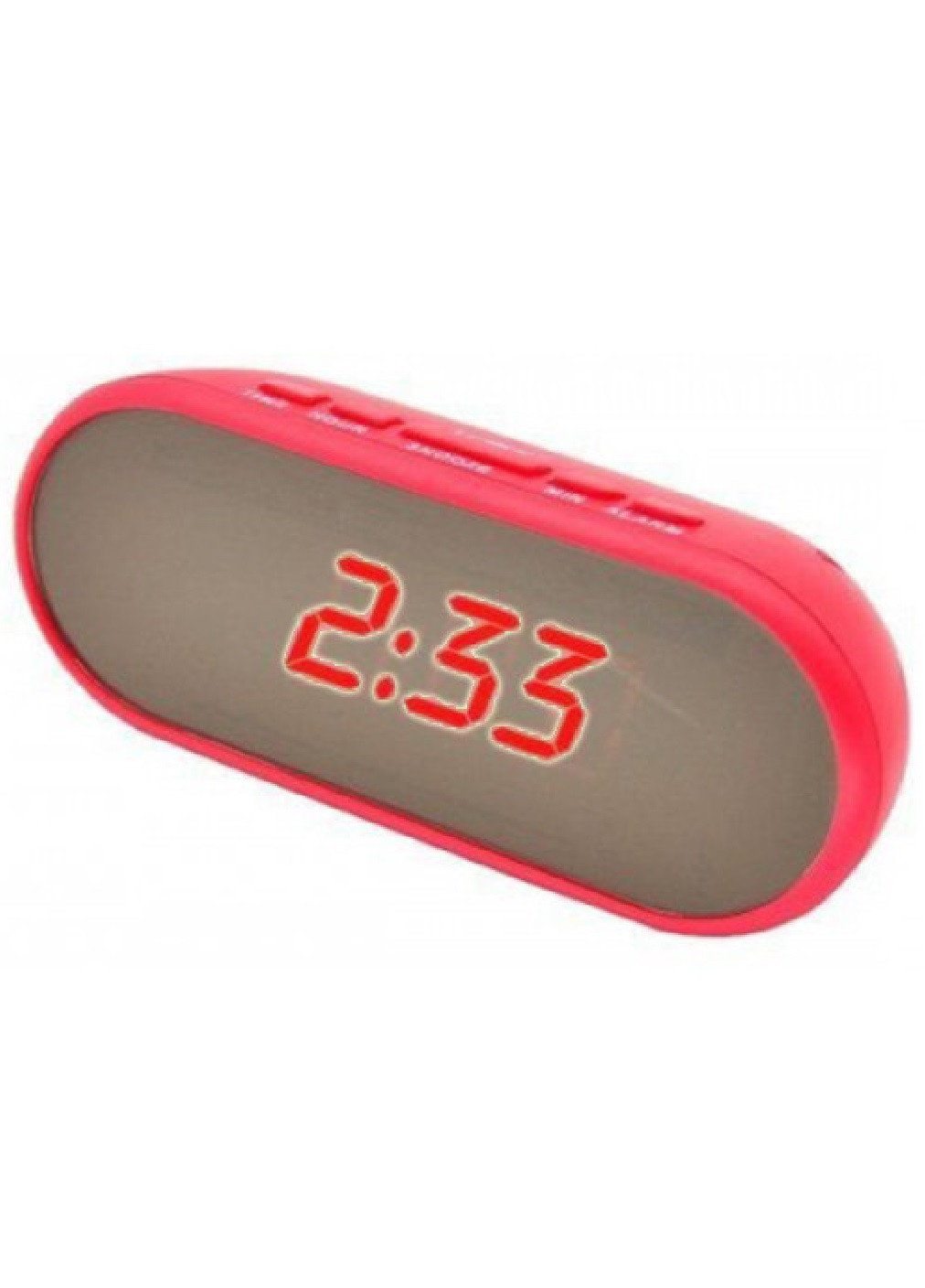 Електронний цифровий дзеркальний настільний годинник з червоним LED підсвічуванням будильник температура дата (472952-Prob) Francesco Marconi (252567265)