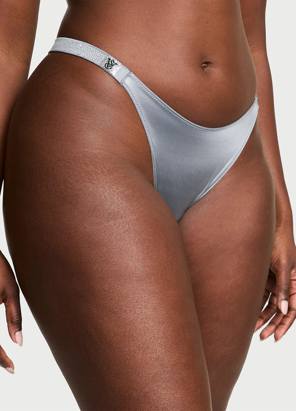 Серый демисезонный комплект (бюстгальтер, трусики) Victoria's Secret