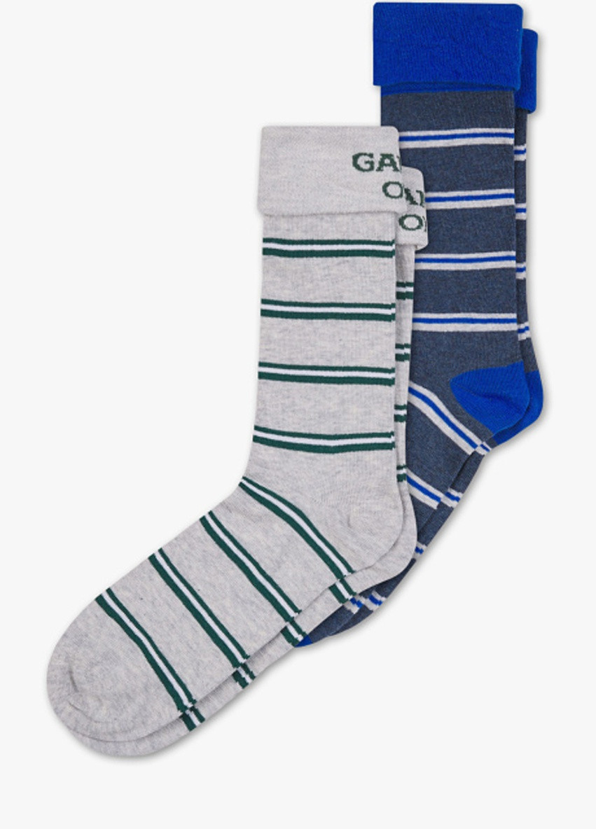 Шкарпетки (2 пари) C&A однотонні сірі повсякденні