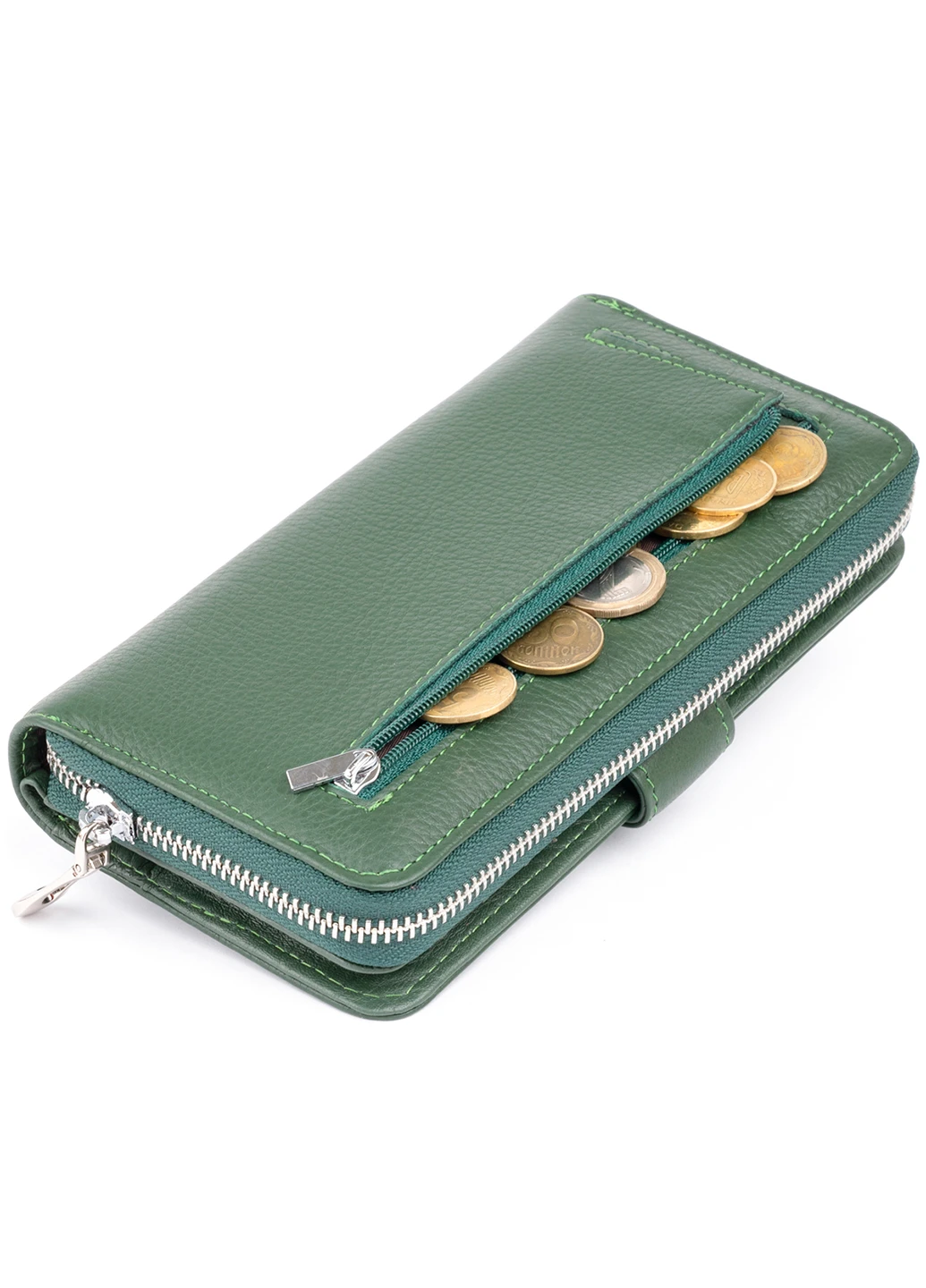 Женский кожаный кошелек 19х9,5х2,5 см st leather (252126761)