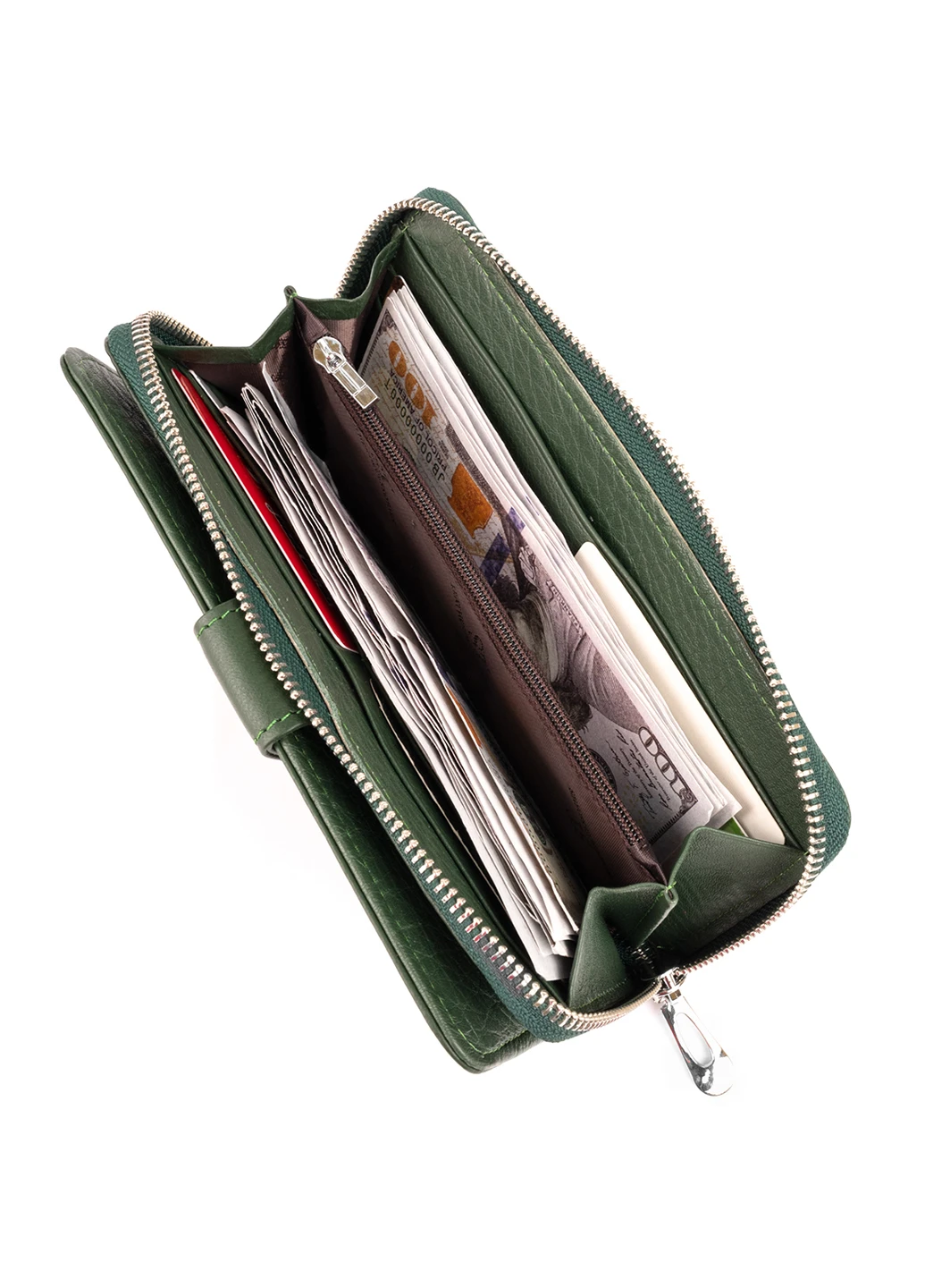 Женский кожаный кошелек 19х9,5х2,5 см st leather (252126761)