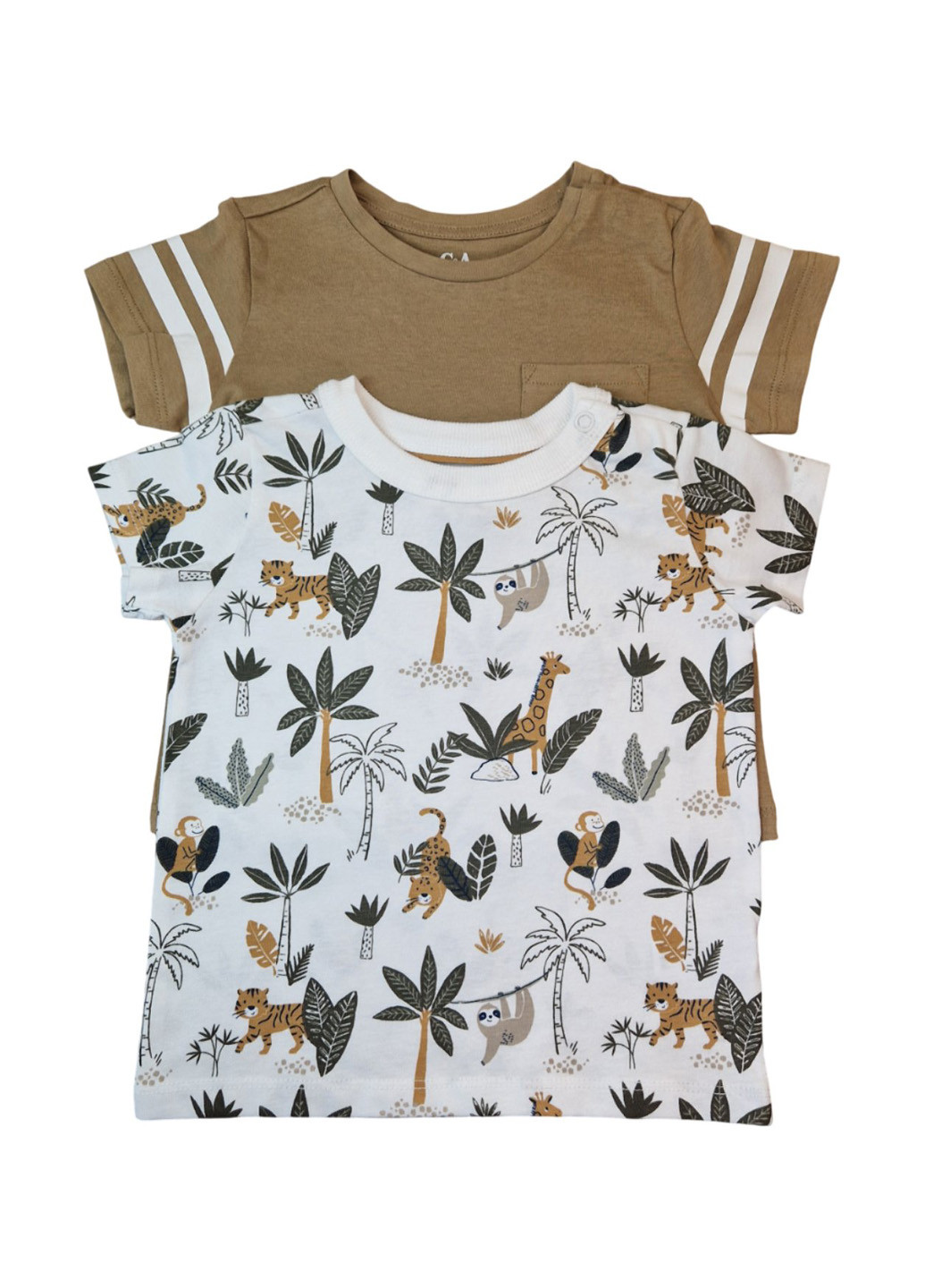 Молочная летняя футболка (2 шт.) C&A