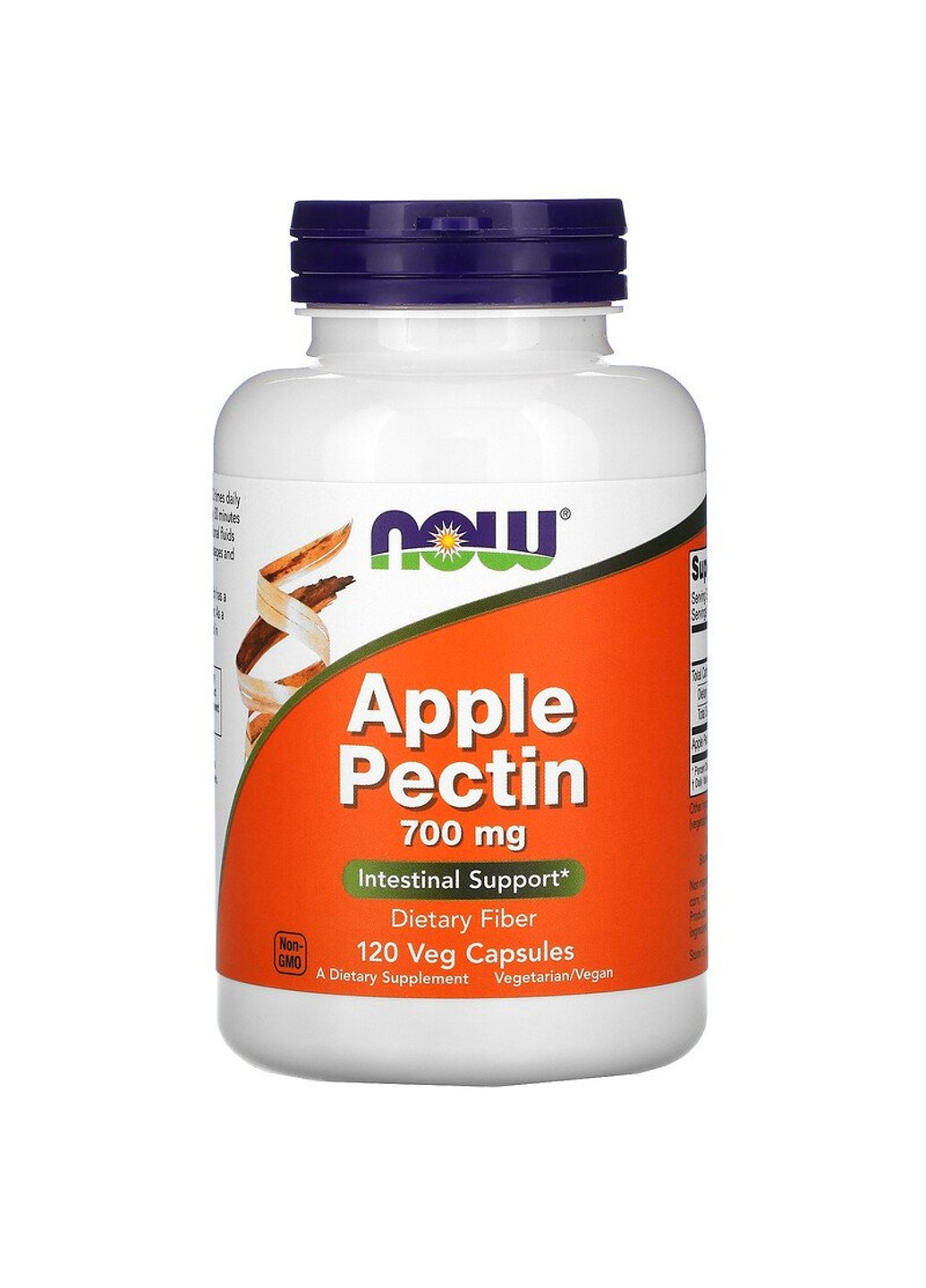 Яблучний пектин Apple Pectin 700 mg 120 капсул Now Foods (255410646)