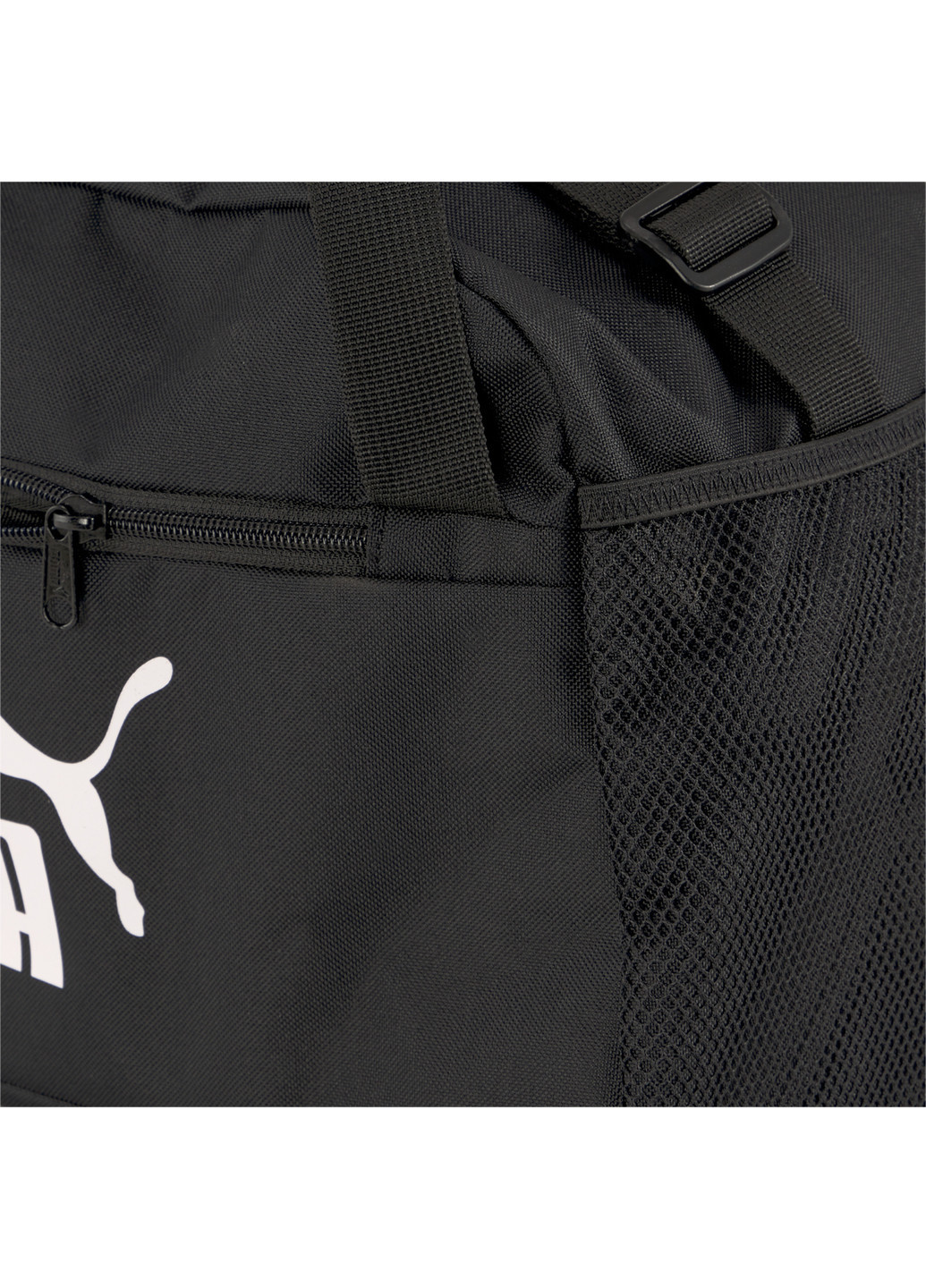 Сумка Phase Sports Bag Puma однотонна чорна спортивна
