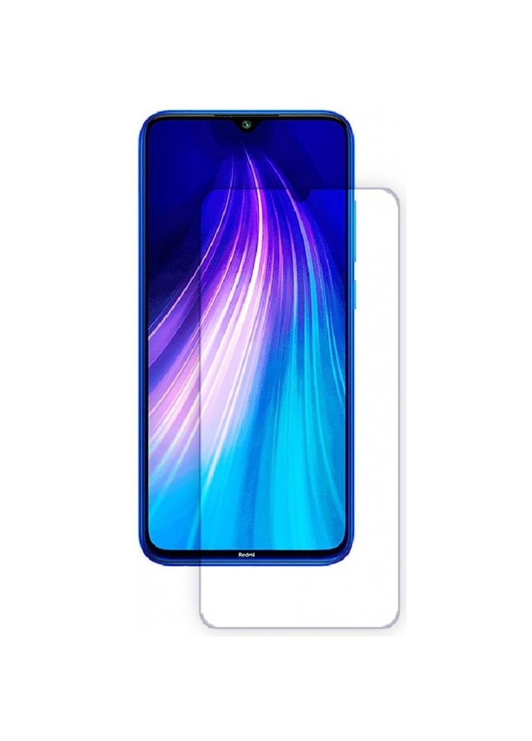 Скло захисне Xiaomi Redmi Note 8 Crystal Clear Glass (704119) BeCover (249598219)