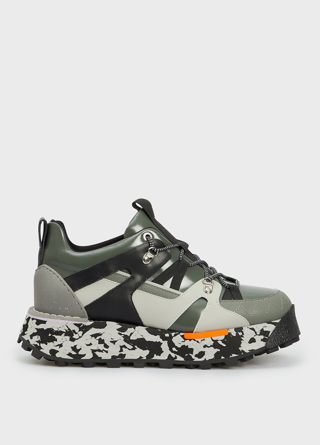 Кроссовки PRPY оливковые зима (322564153)