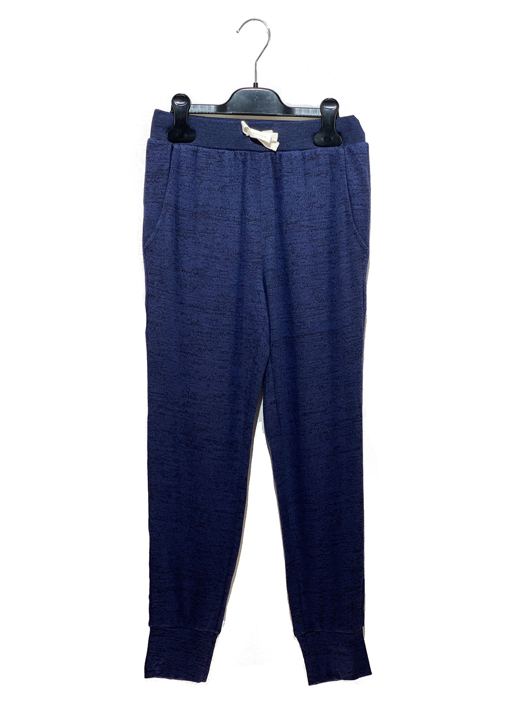 Темно-синие кэжуал демисезонные джоггеры брюки H&M