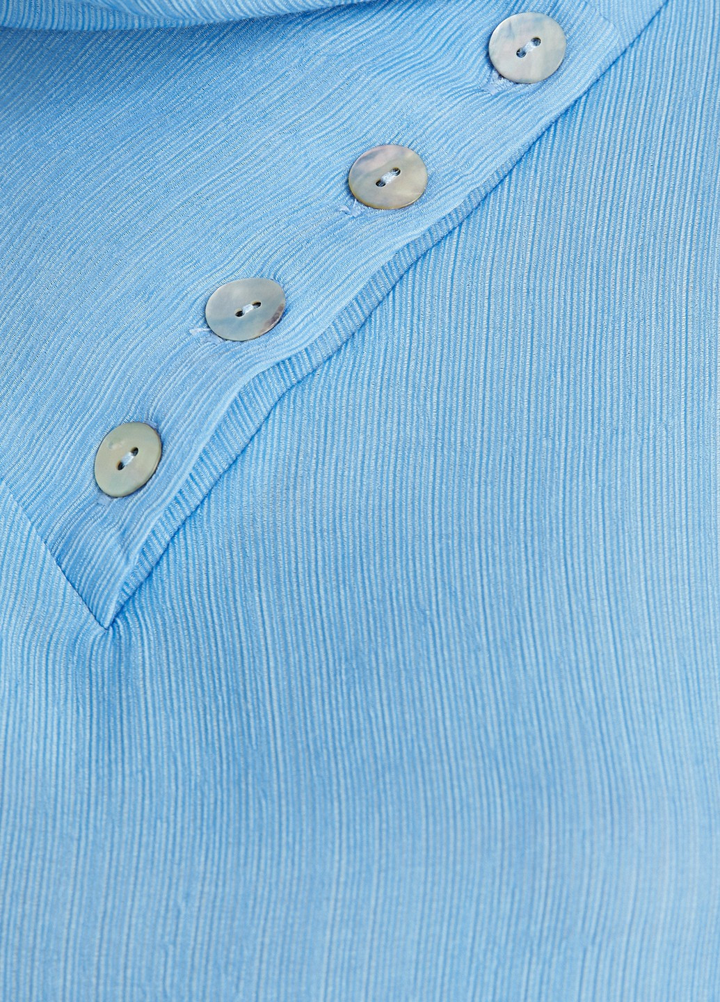 Голубая демисезонная блуза KOTON