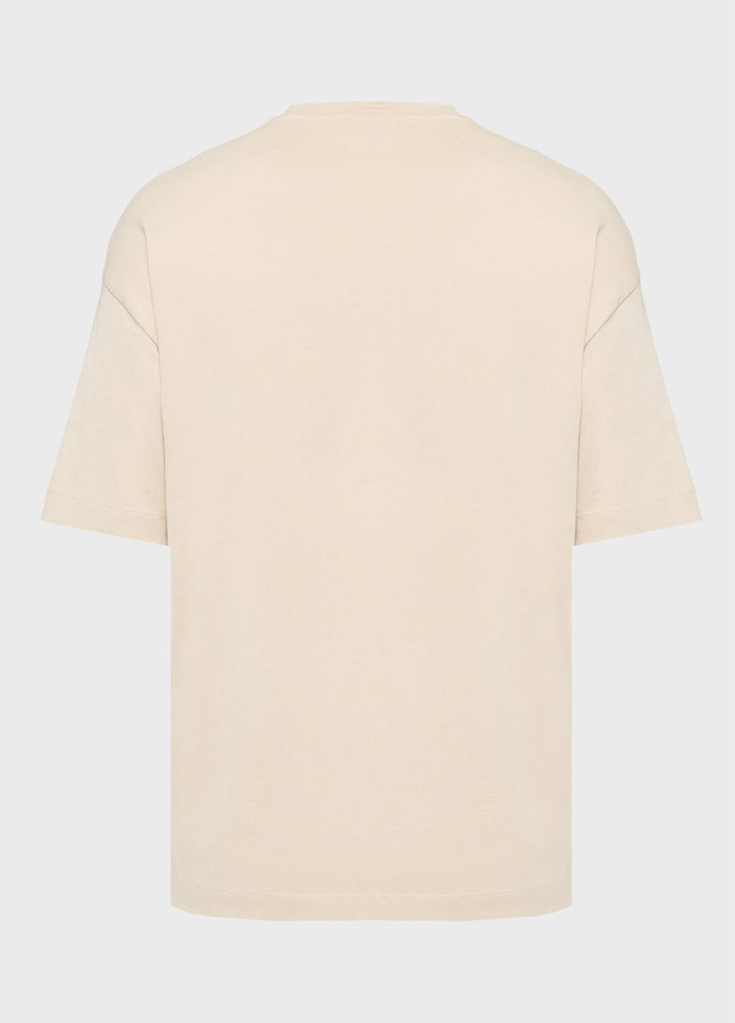 Бежевая футболка Drykorn