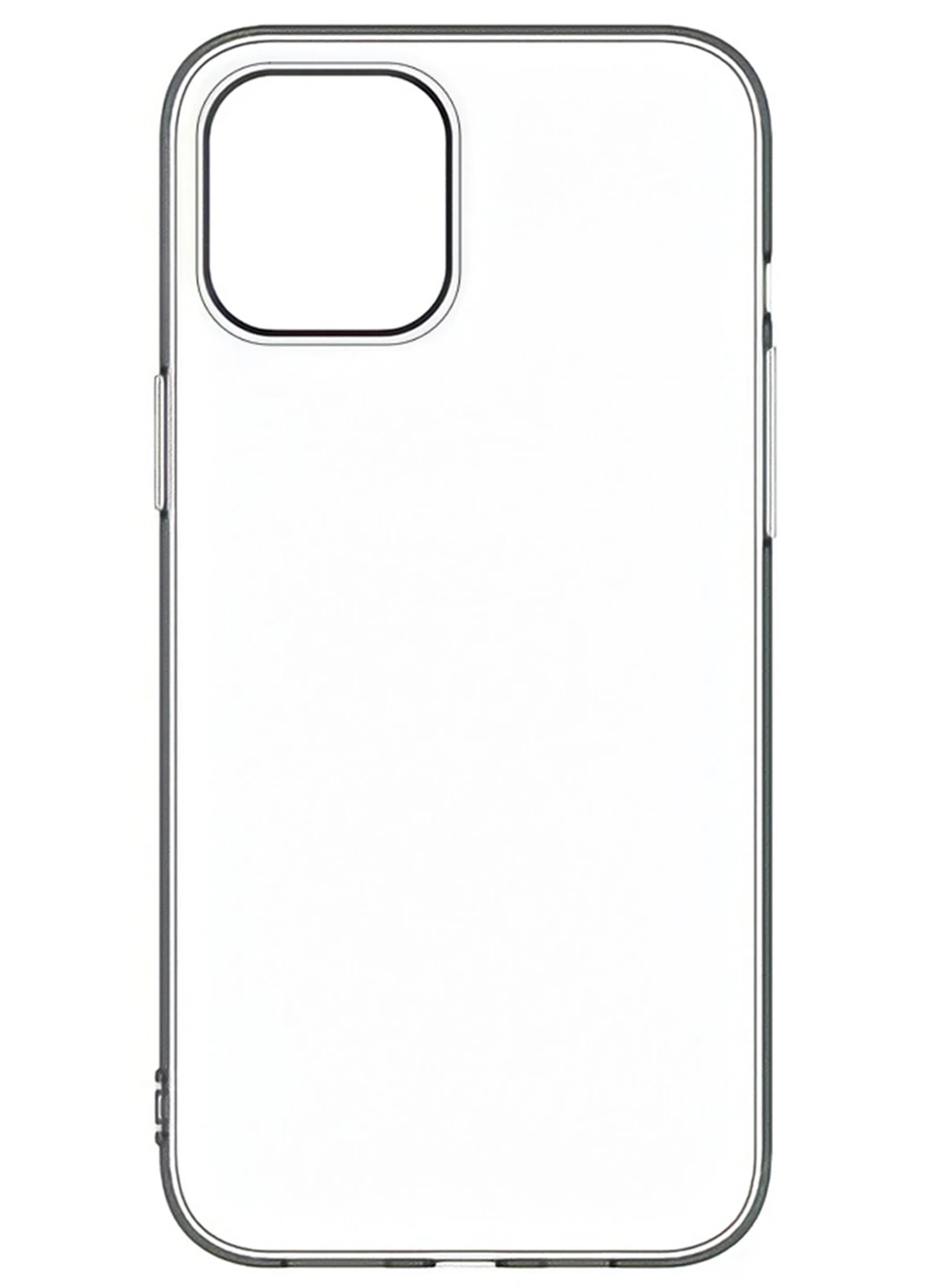 Ультратонкий чохол для Apple iPhone 12 Pro Max Transparent (ARS57381) ARS (225525015)