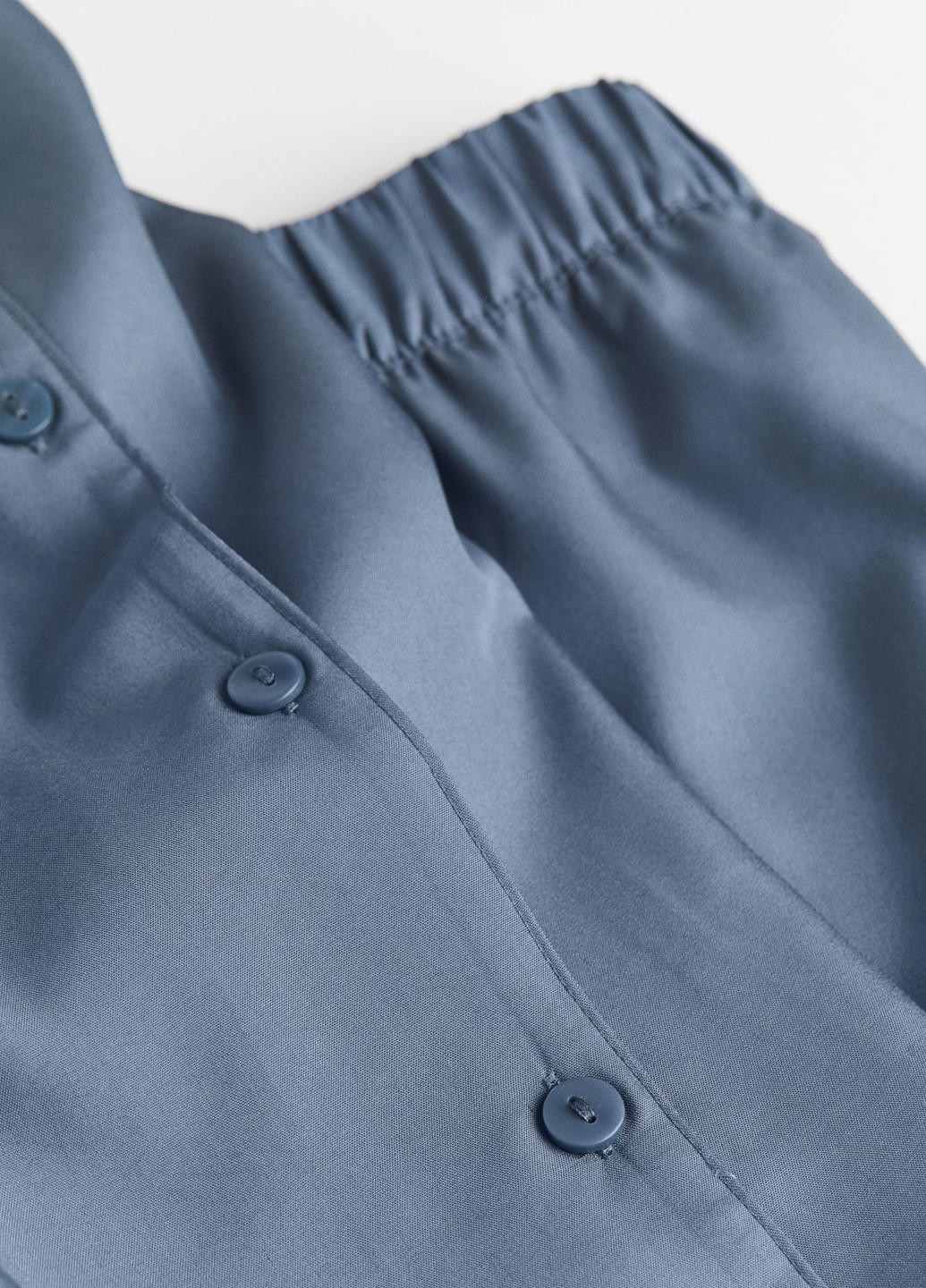 Сіро-синя всесезон піжама (сорочка, штани) рубашка + брюки H&M