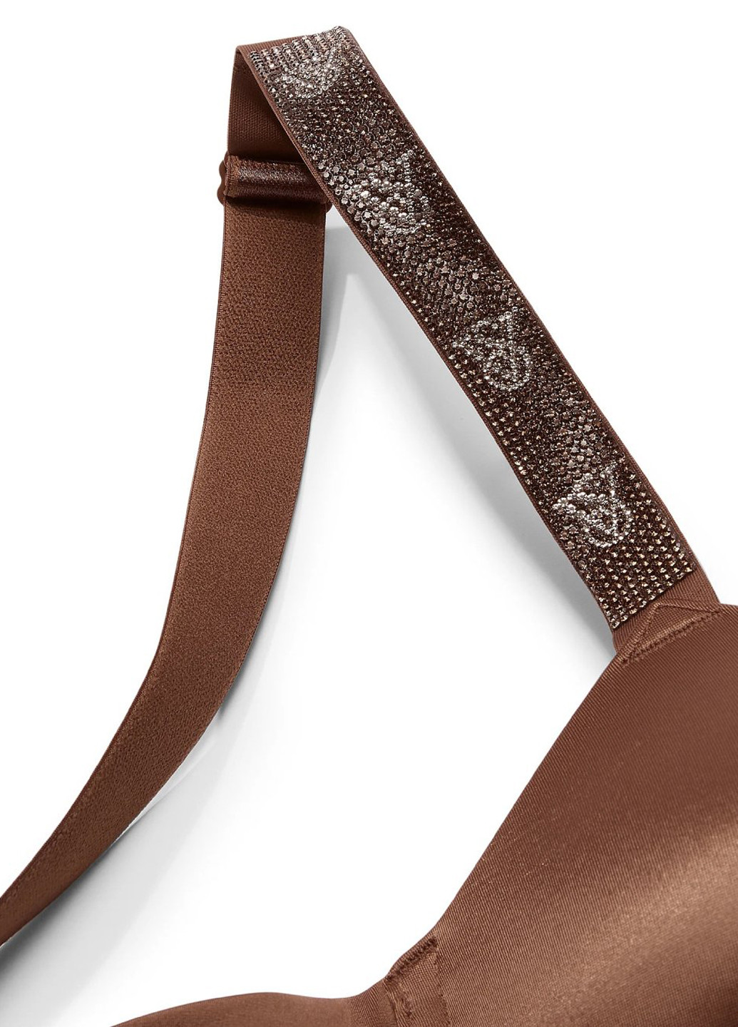 Коричневый демисезонный комплект (бюстгальтер, трусики) Victoria's Secret