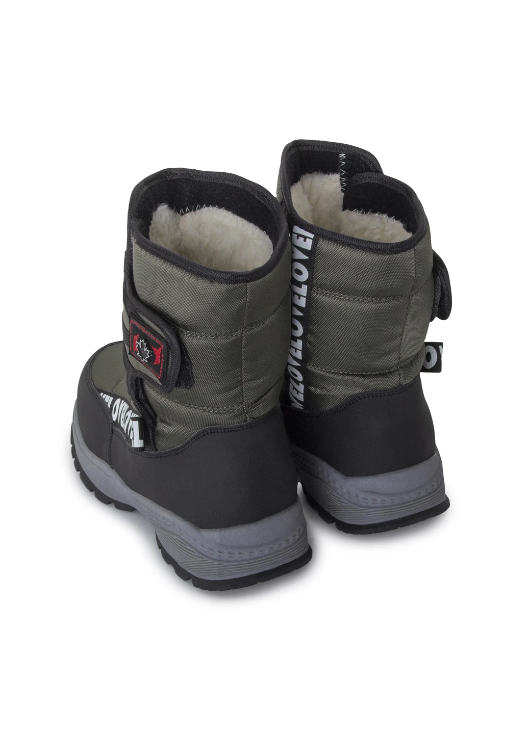 Зеленые кэжуал зимние ботинки Lilin Shoes