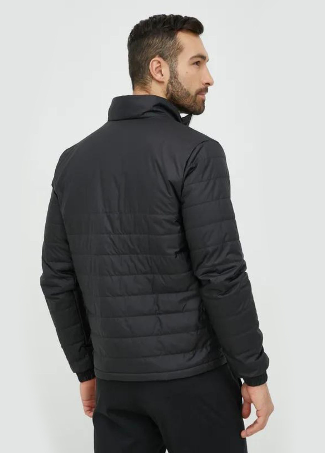Чорна демісезонна куртка ib6070 adidas ENTRADA 22 Light Jacket