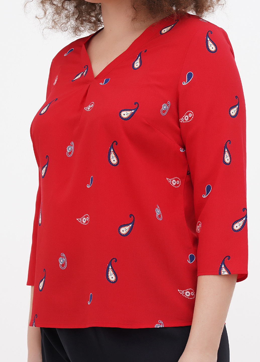 Червона демісезонна блузка Minus