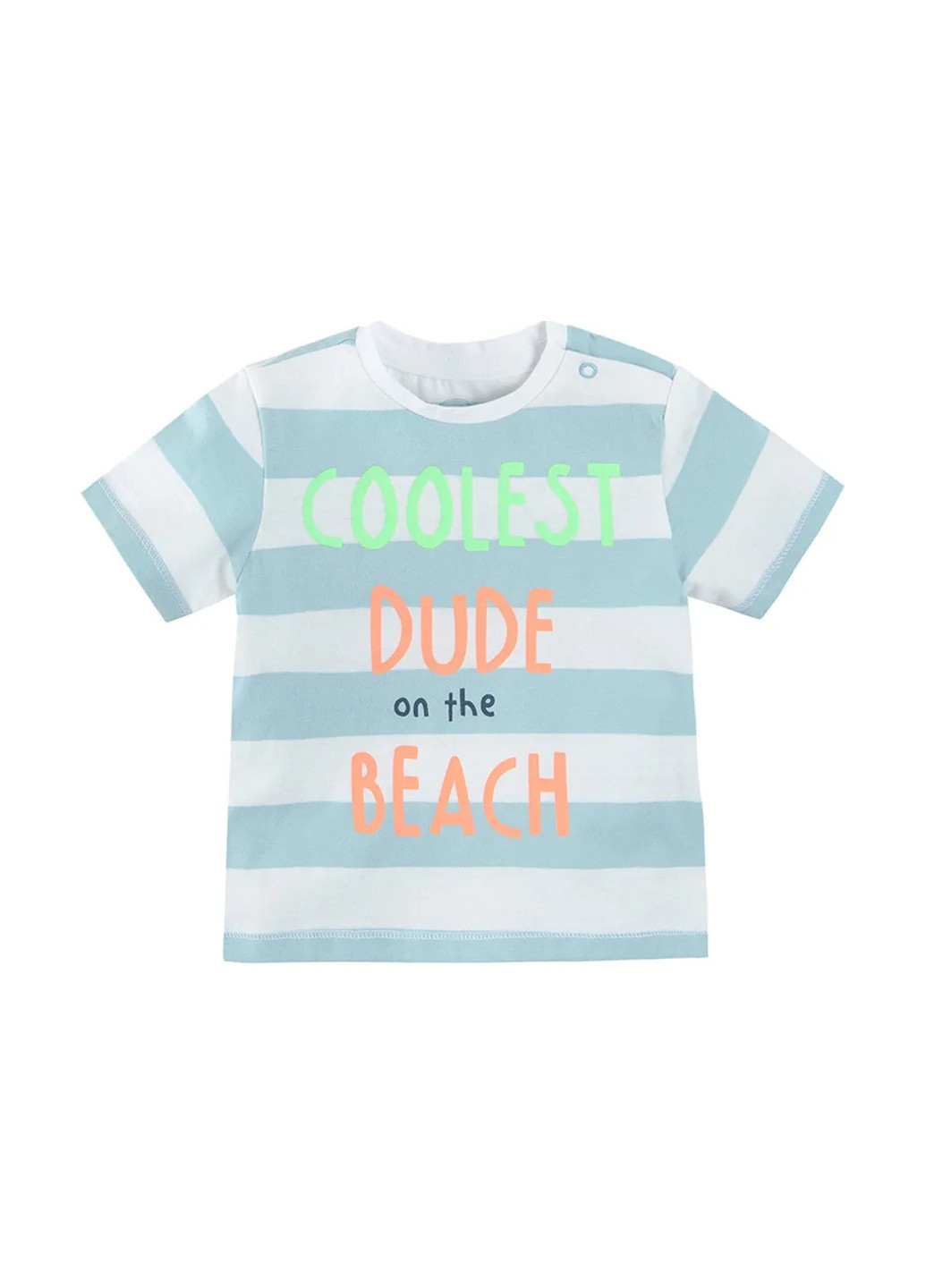 Комбинированная летняя футболка Cool Club