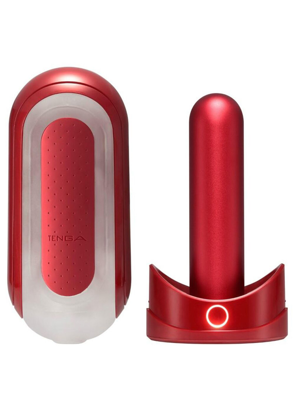 Мастурбатор із нагрівачем Flip Zero Red + Flip Warming Set Tenga (254151575)